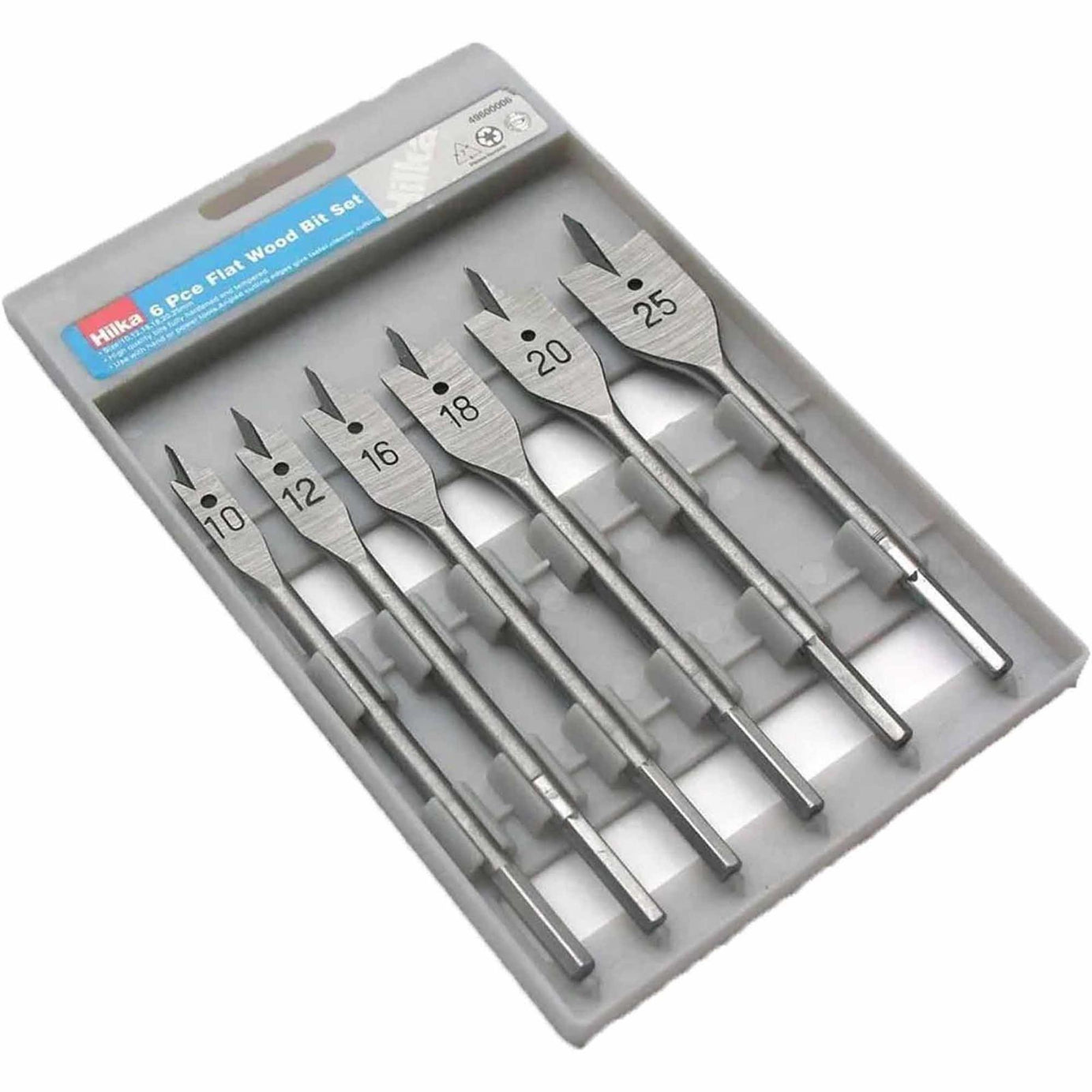 Hilka Flat Wood Bit Set