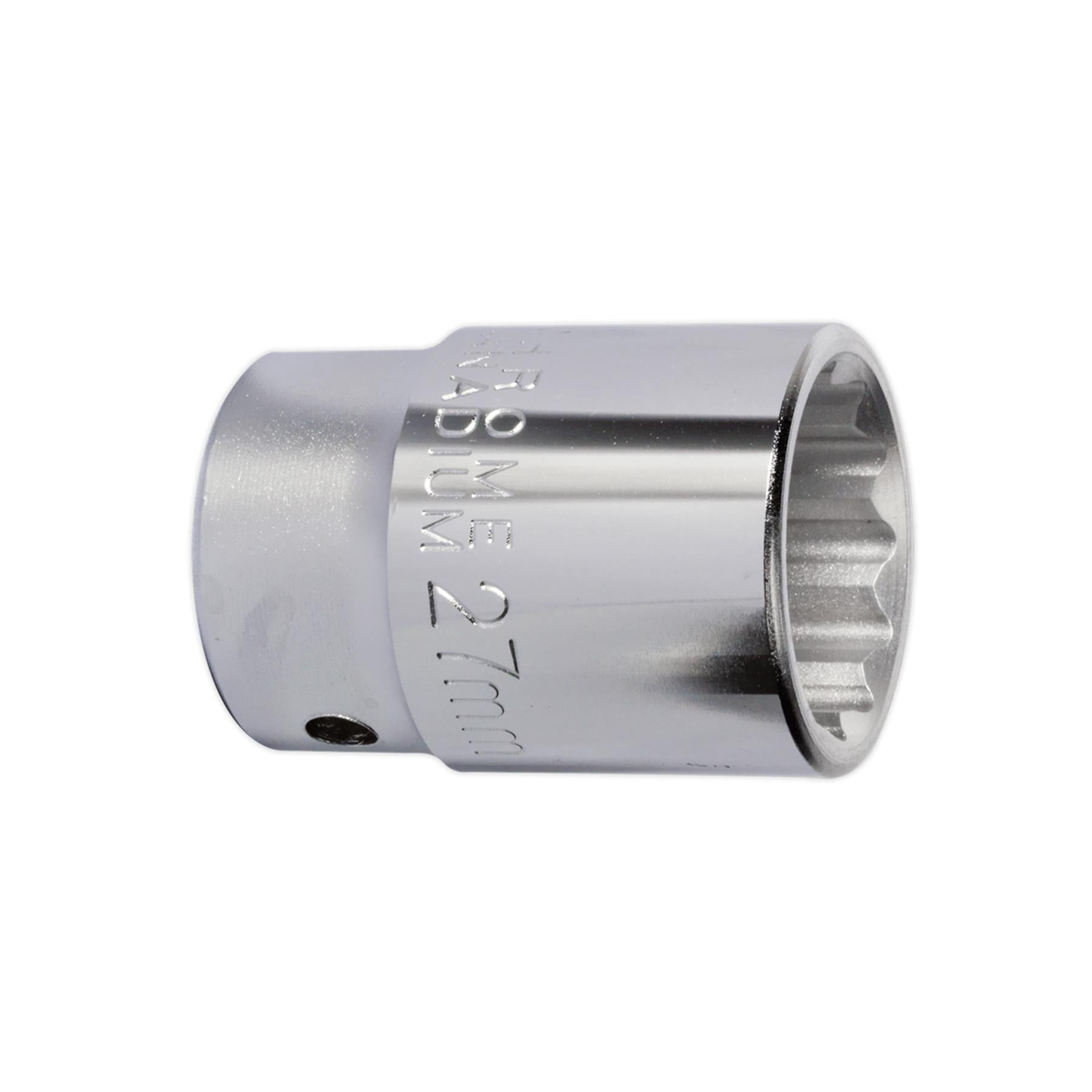 Sealey WallDrive Socket 27mm 3/4"Sq Drive