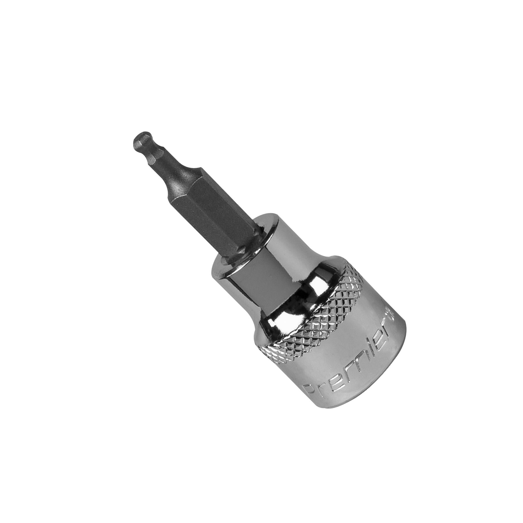 Sealey Ball-End Hex Socket Bit 3mm 3/8"Sq Drive Chrome Vanadium Steel