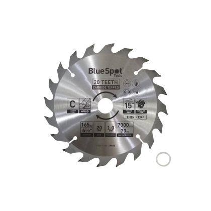 Blue Spot 165mm x 20mm Circular Saw Blade (20 Teeth)