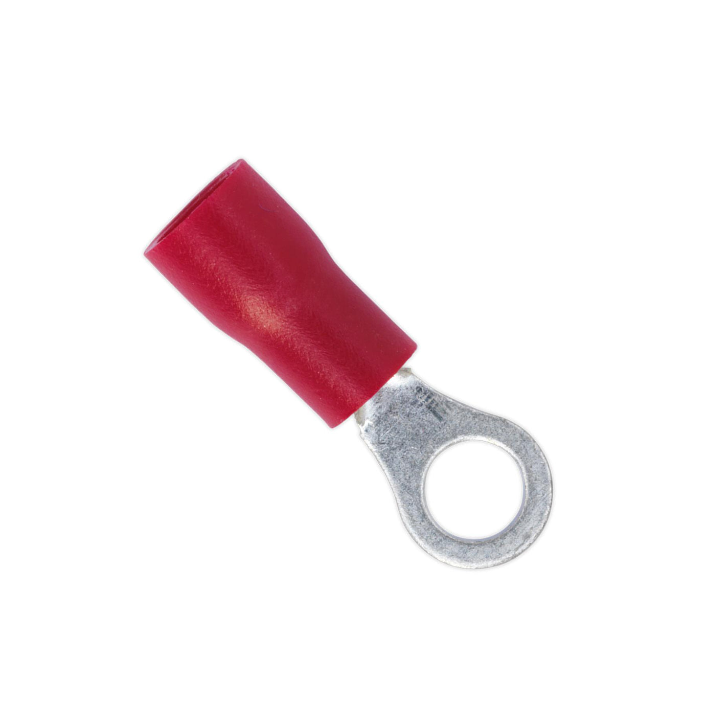 Sealey Easy-Entry Ring Terminal Ø4.3mm (4BA) Red Pack of 100