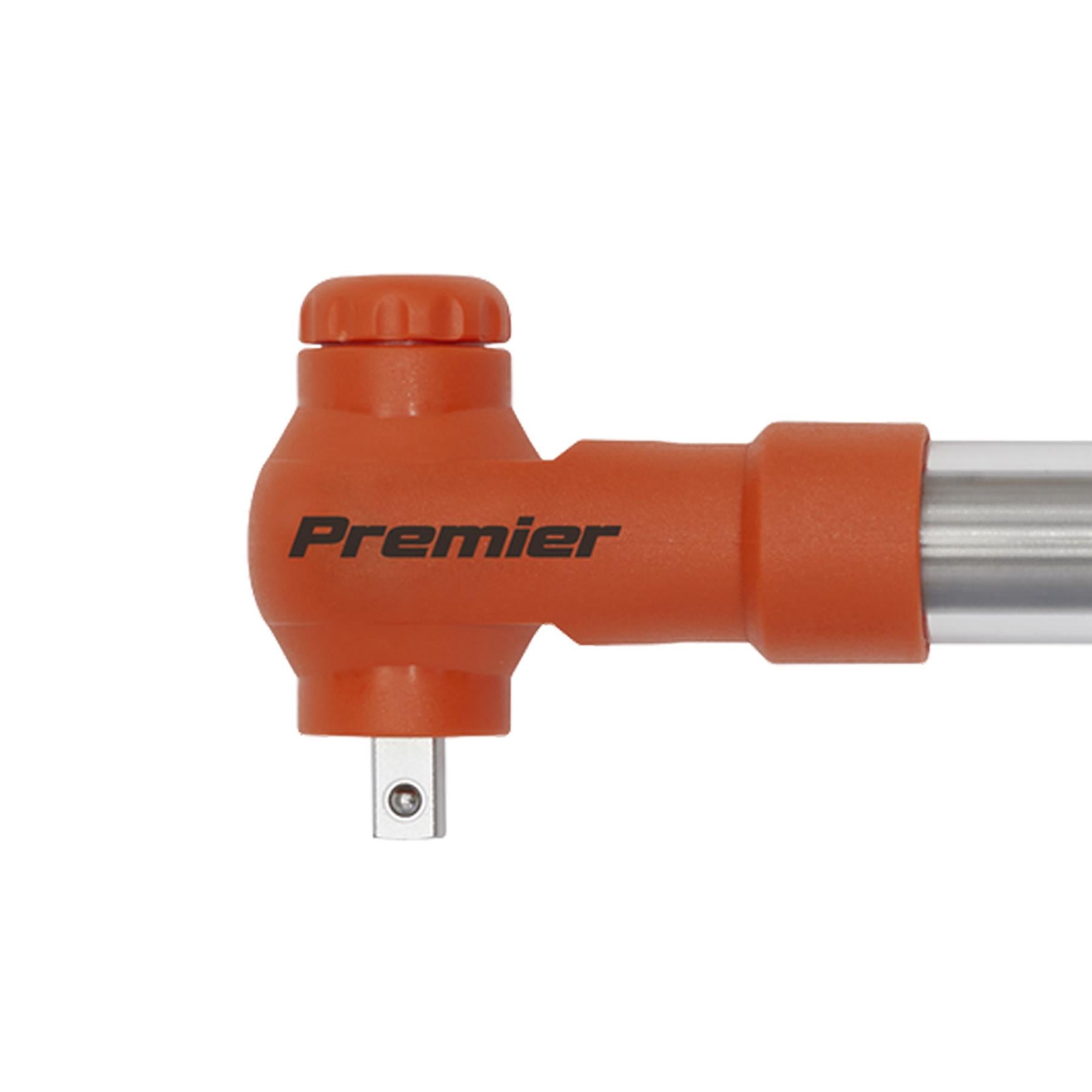 Sealey Torque Wrench Insulated 3/8"Sq Drive 5-25Nm Chrome Vanadium Steel