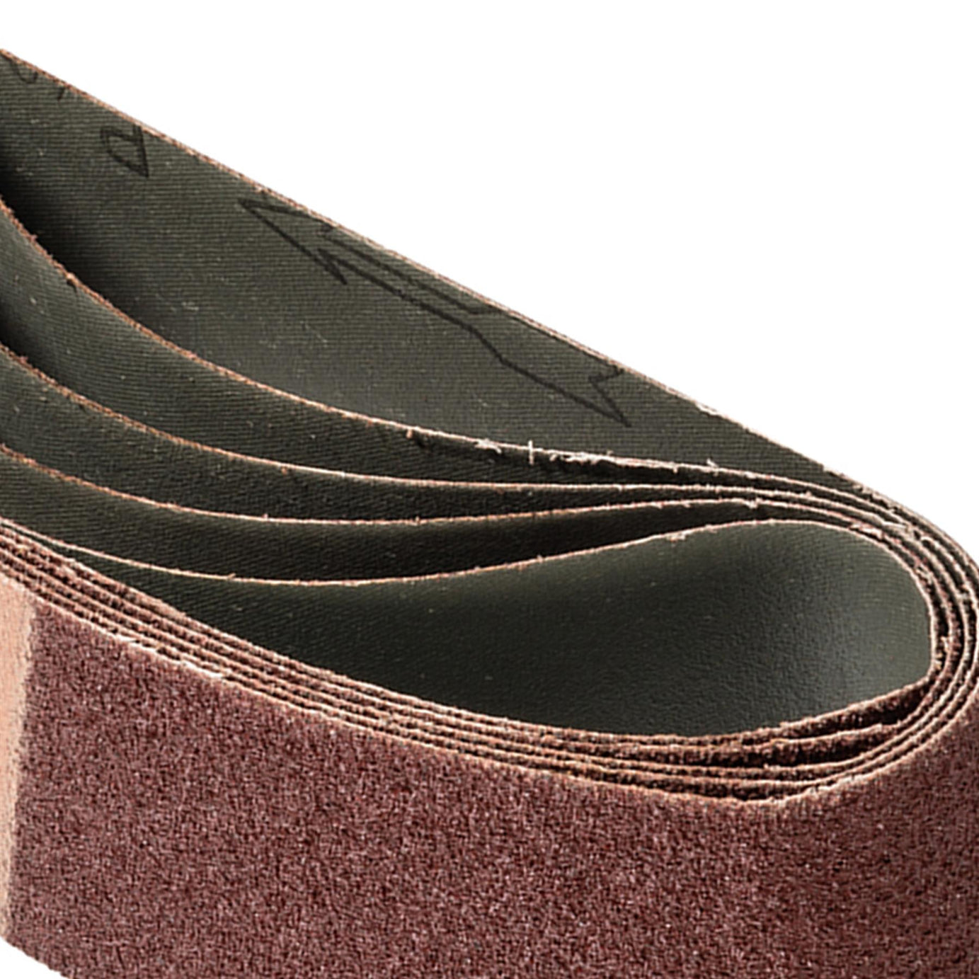 60 Grit Sanding Belts 75 X 533mm 5Pk Sanding Belts High Quality Aluminium
