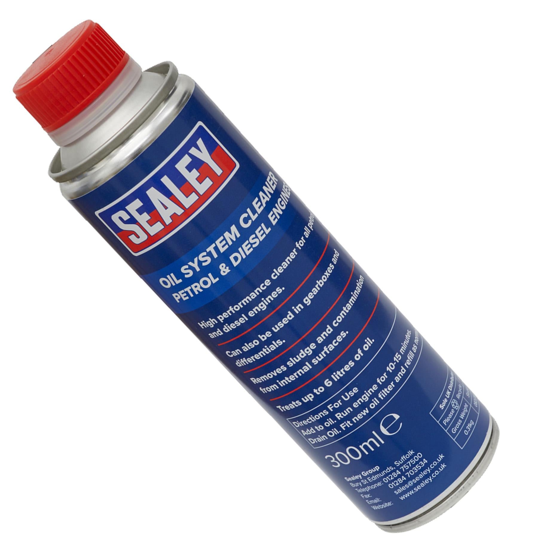 Sealey Oil System Cleaner 300ml - Petrol & Diesel Engines