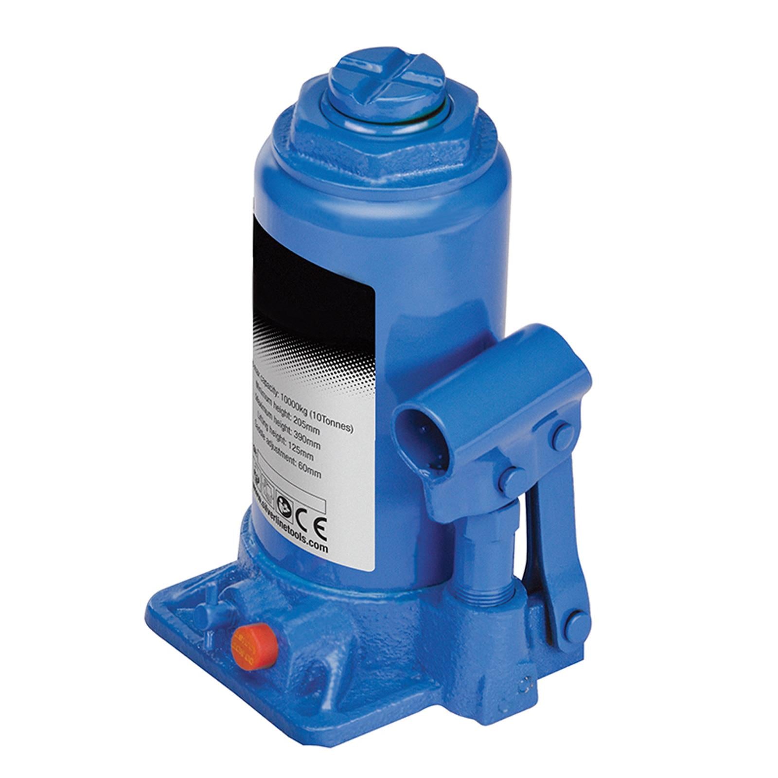 10 Ton Tonne Hydraulic Bottle Jack Lifting Sturdy Stand Car/Van/Boat/Caravan