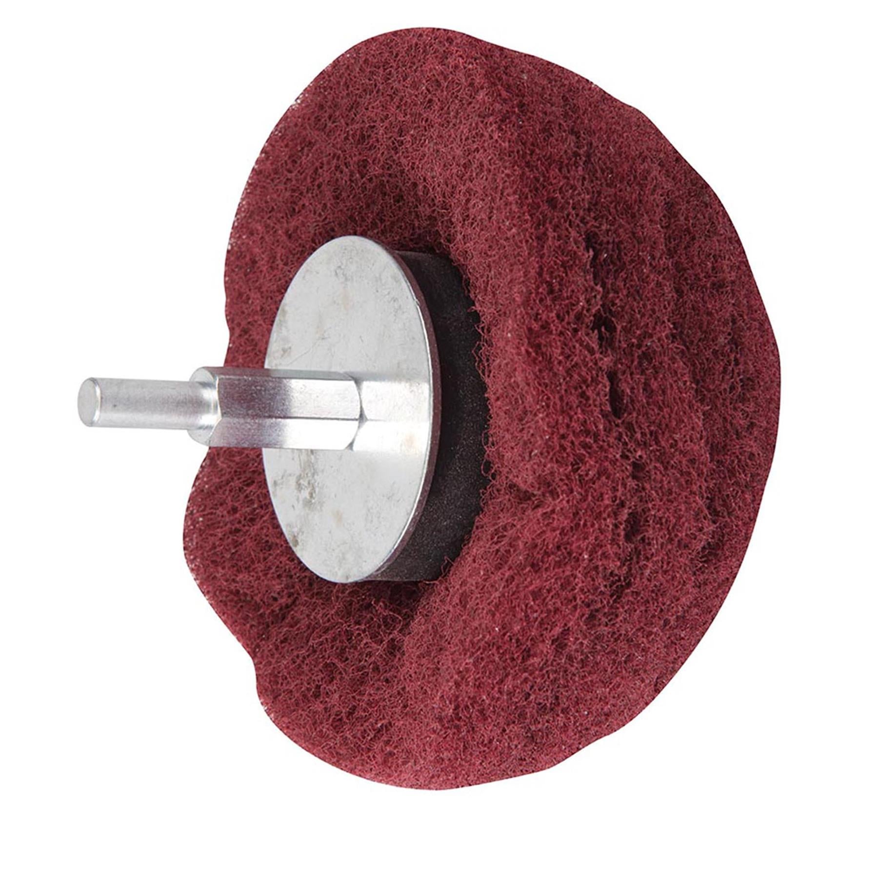 Dome Sanding Mop 100mm Sanding Abrasive DIY 240 Grit Hardwearing Nylon