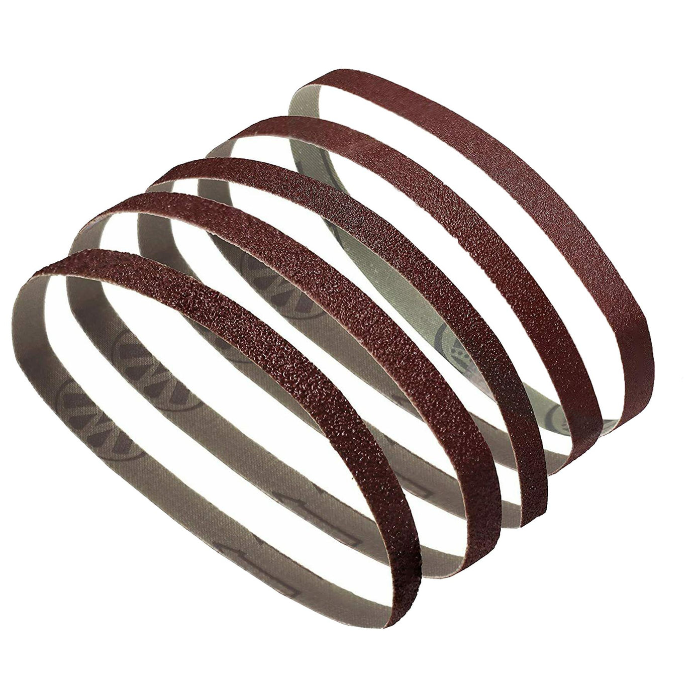 Sanding Belts 13 x 457mm 40 60 80x2 120G Mix Grits for use with Power Files 5Pk
