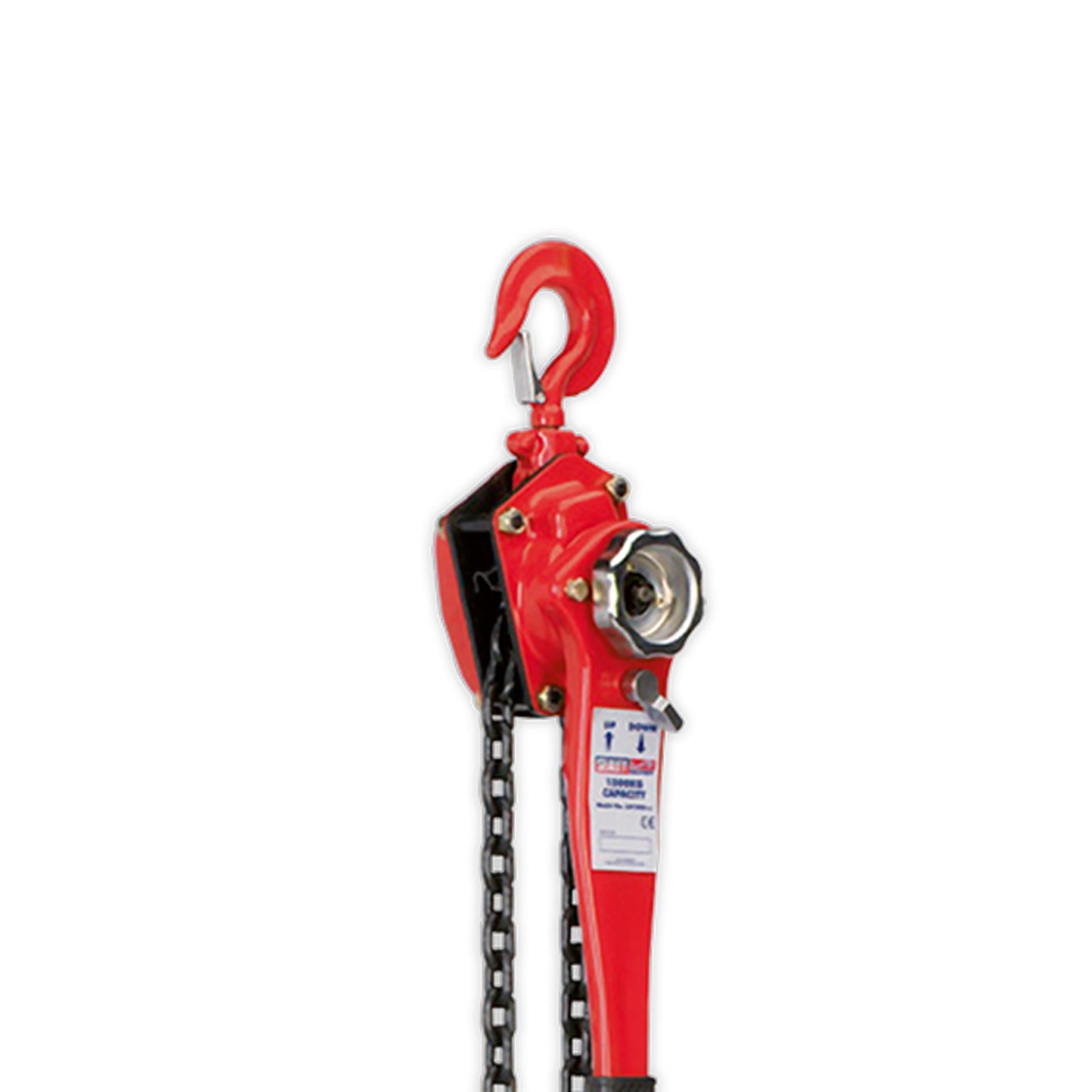 Sealey Lever Hoist Steel 1500kg High Quality Durable & Safe Operation