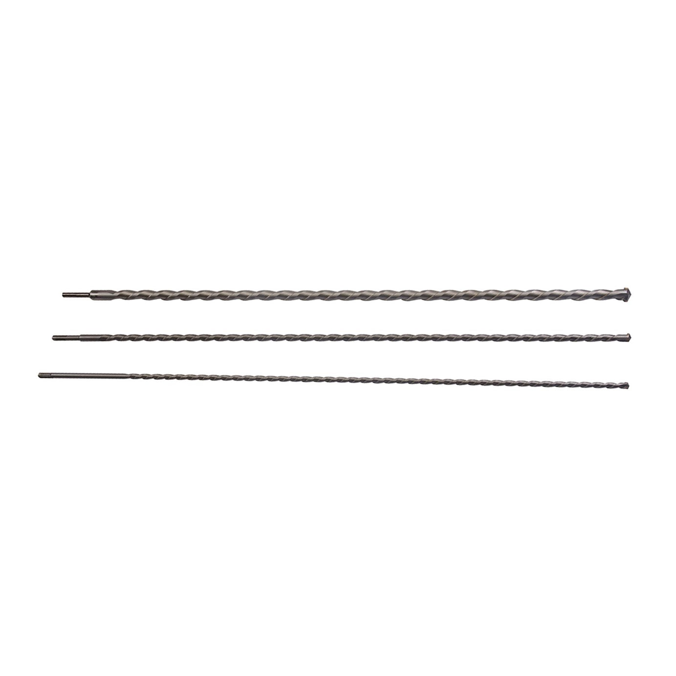 3Pce SDS Plus Masonry Drill & Steel Set 1000 mm Tungsten Carbide Tip