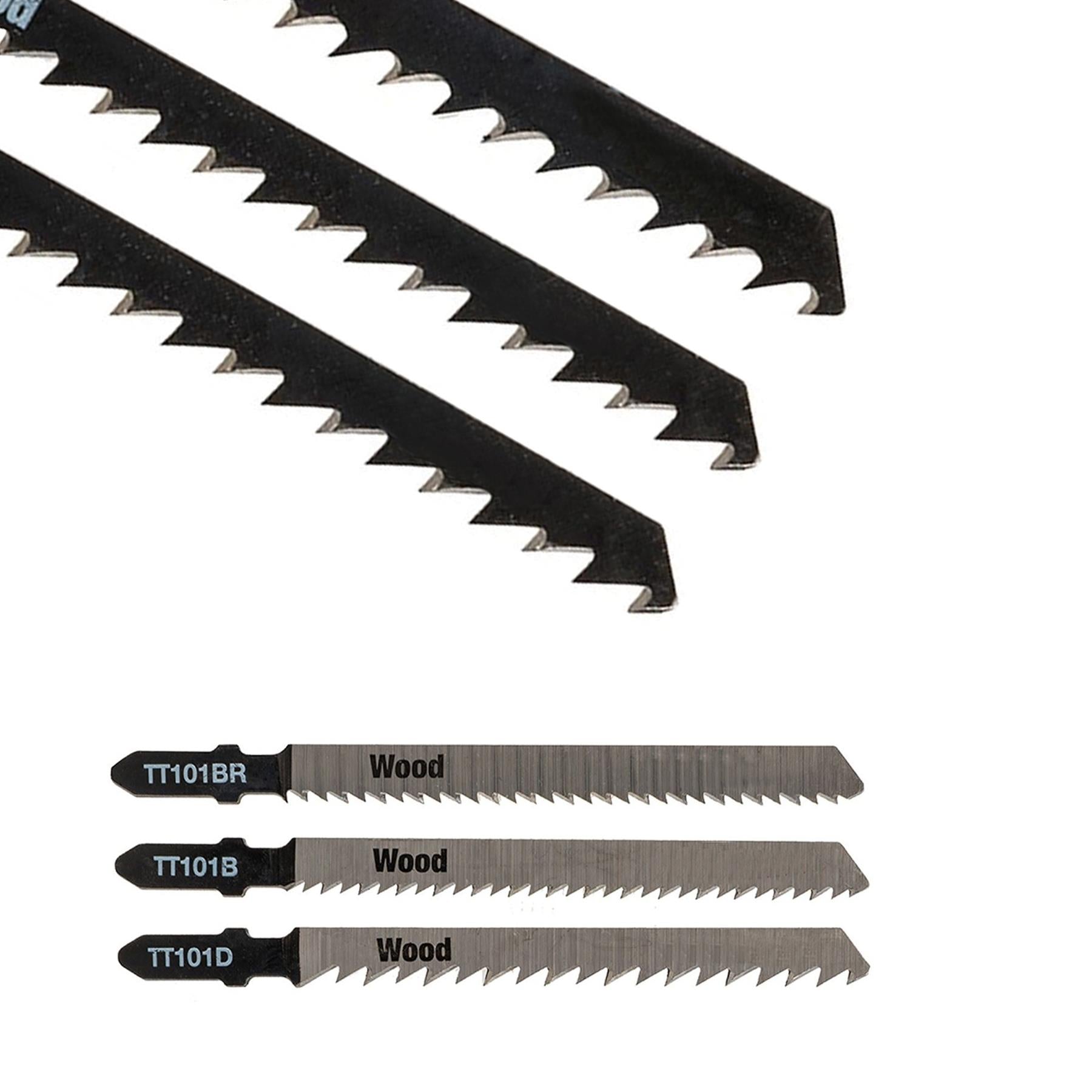 10 Piece Wood & Metal Jigsaw Blade Set Cutting Blades Professional Tool