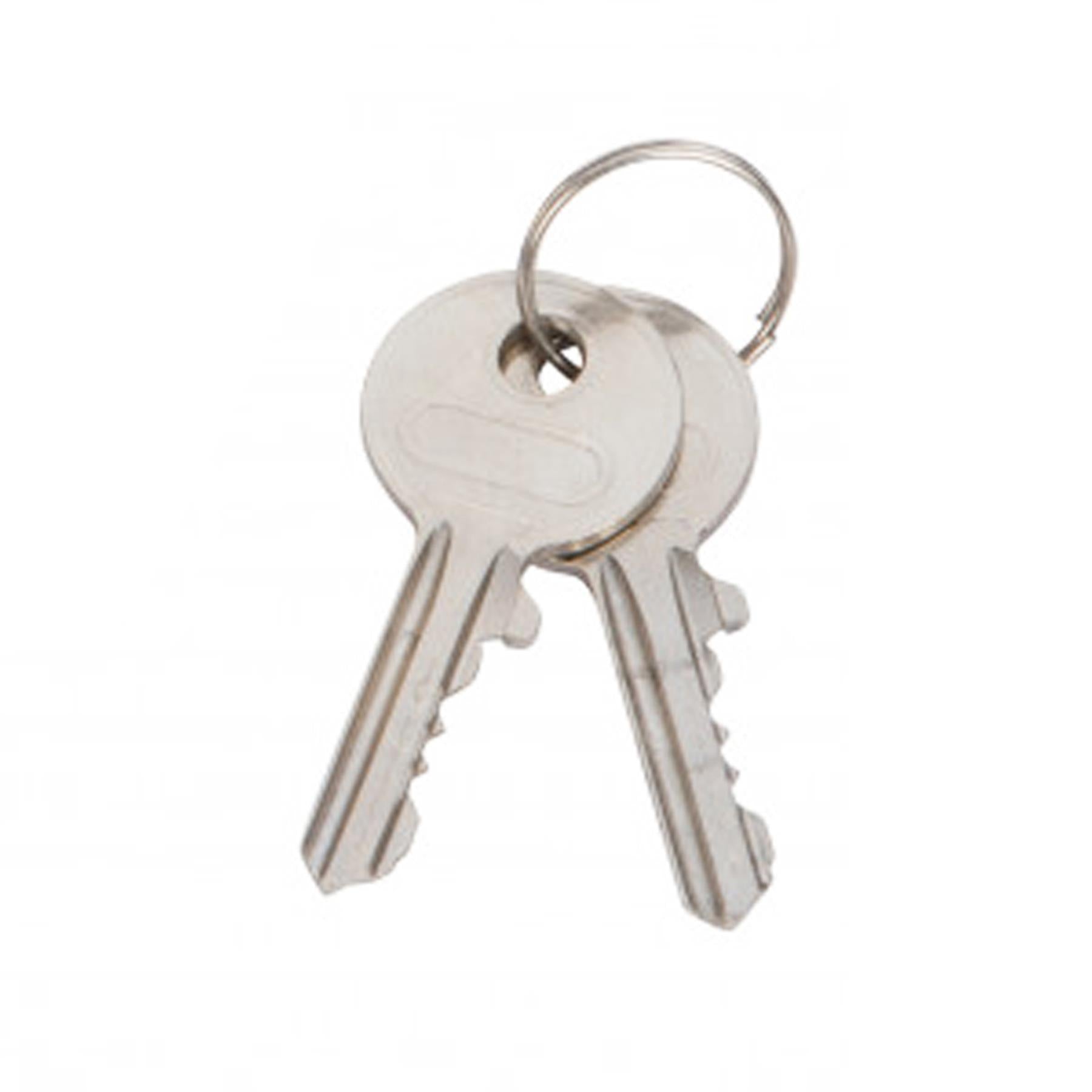 BlueSpot 90mm Disc Padlock Shackle Stainless Steel 2 Keys Waterproof