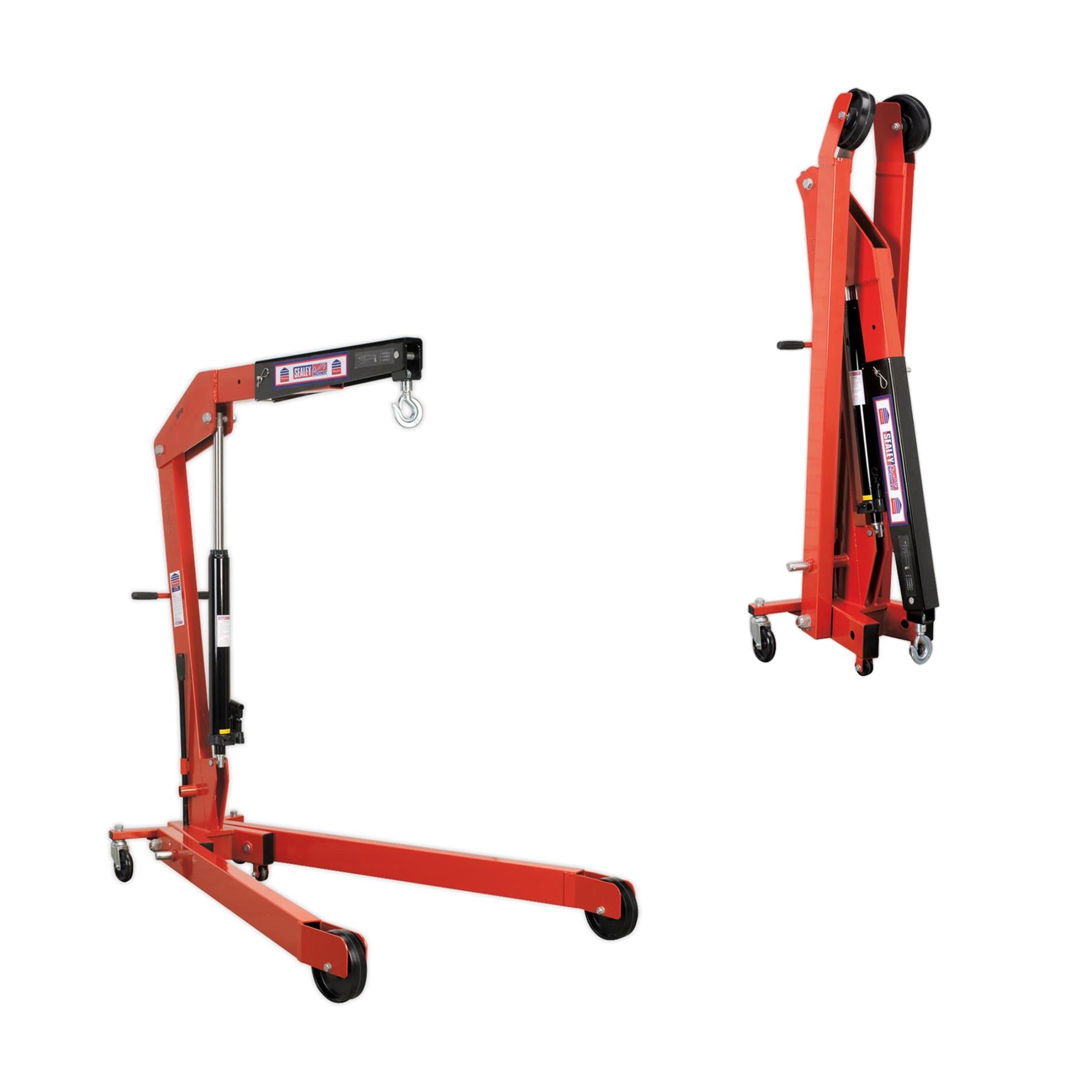 Sealey Folding Engine Crane 2tonne Fast folding 2 Year guarantee