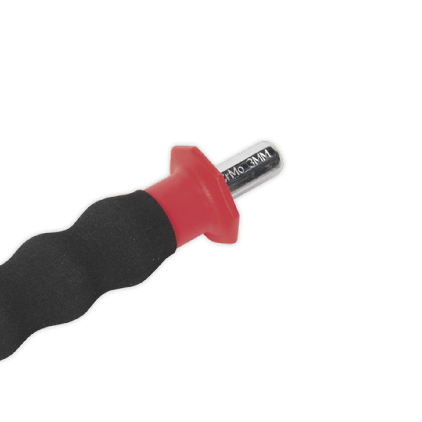 Sealey Sheathed Parallel Pin Punch Ø3mm Chrome Molybdenum Steel