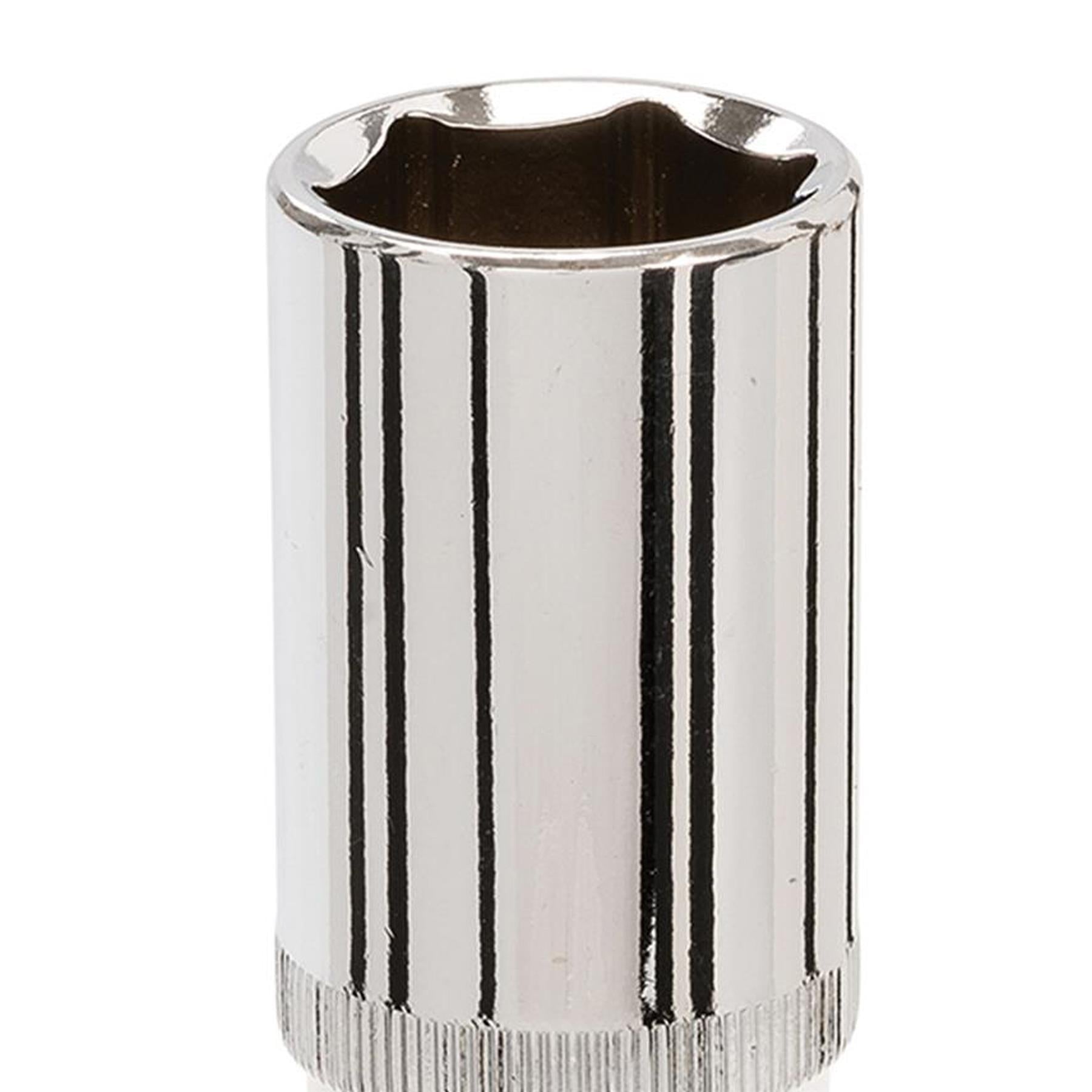 Quality Socket 1/2" Shallow Deep Drive Metric 22mm Long Hex Wrench