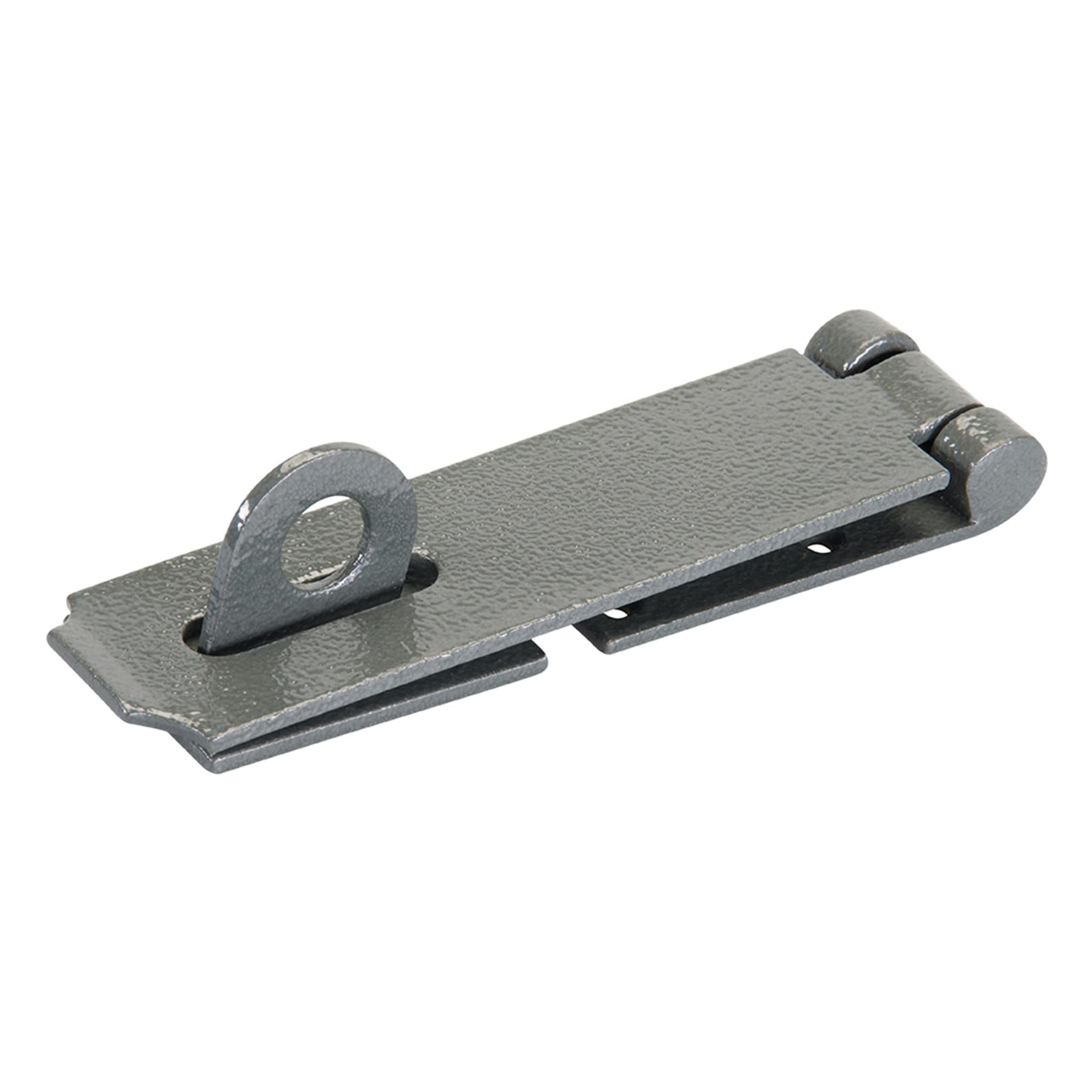 Hasp & Staple - 50 X 180mm Corrosion-Resistant Steel Plate Hammer Finish