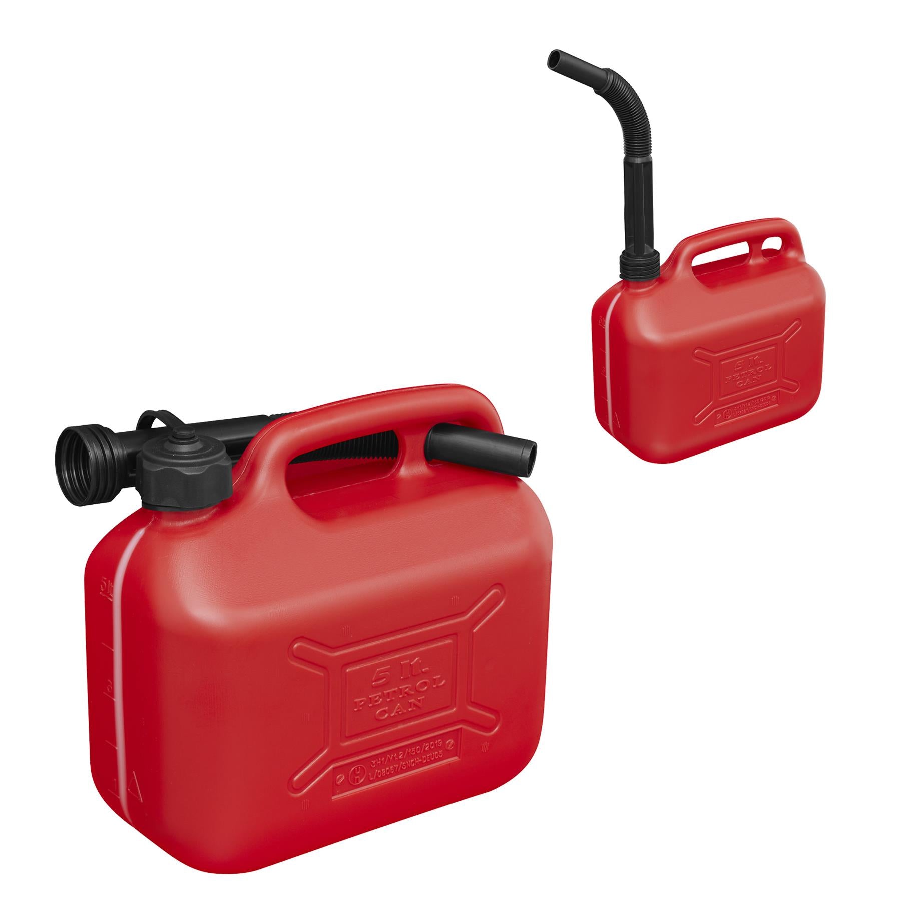 Sealey Fuel Can 5L - Red