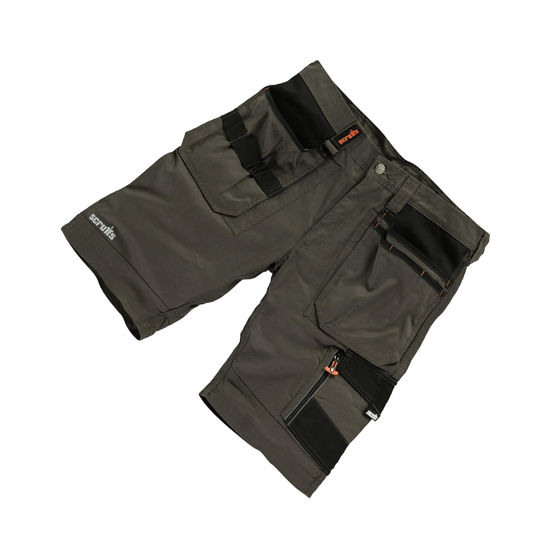 Trade Short Slate Size 38" W Ykk Zipped Fly. 65% Polyester, 35% Cotton, 250gsm.