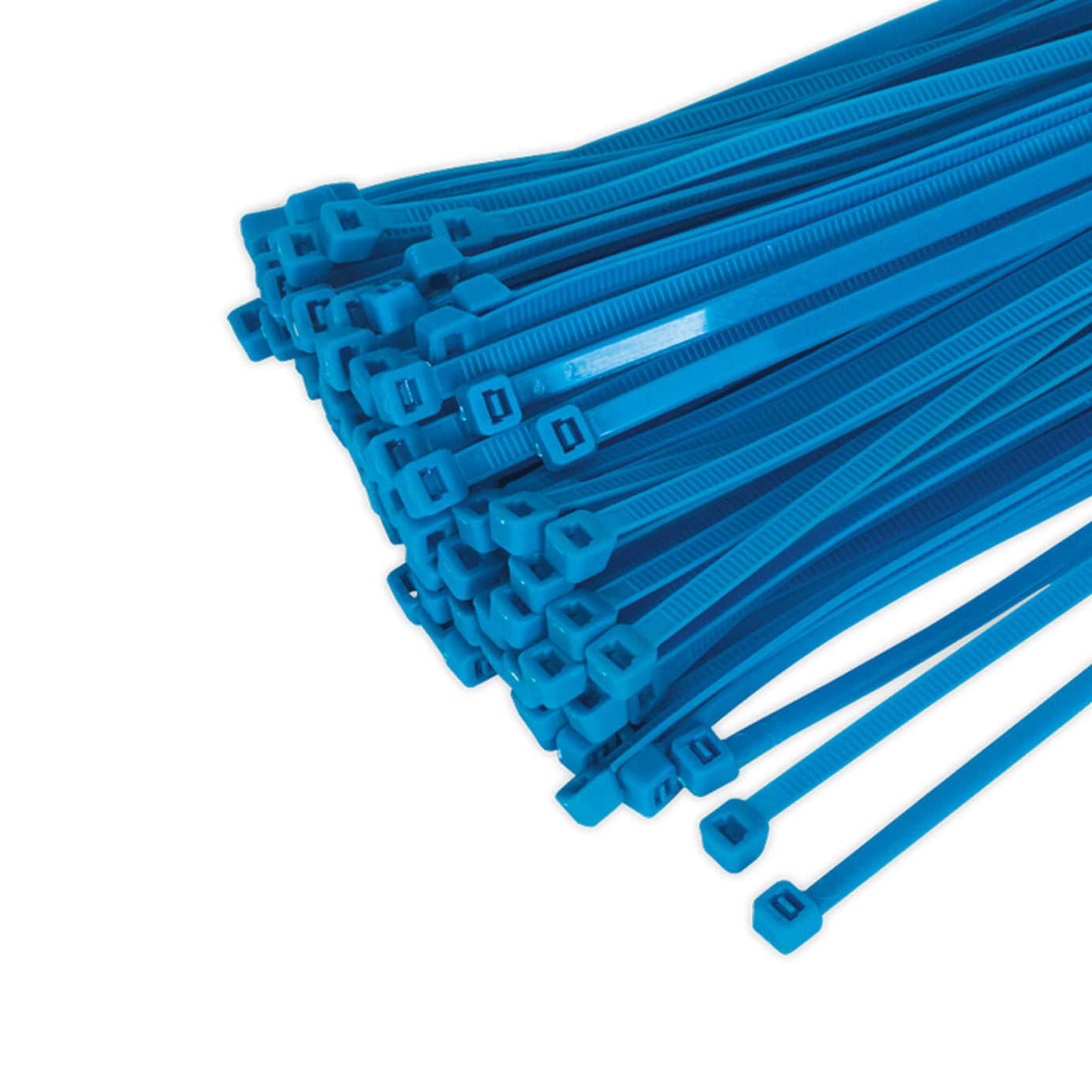 Sealey Cable Tie 200 x 4.8mm Blue Pack of 100