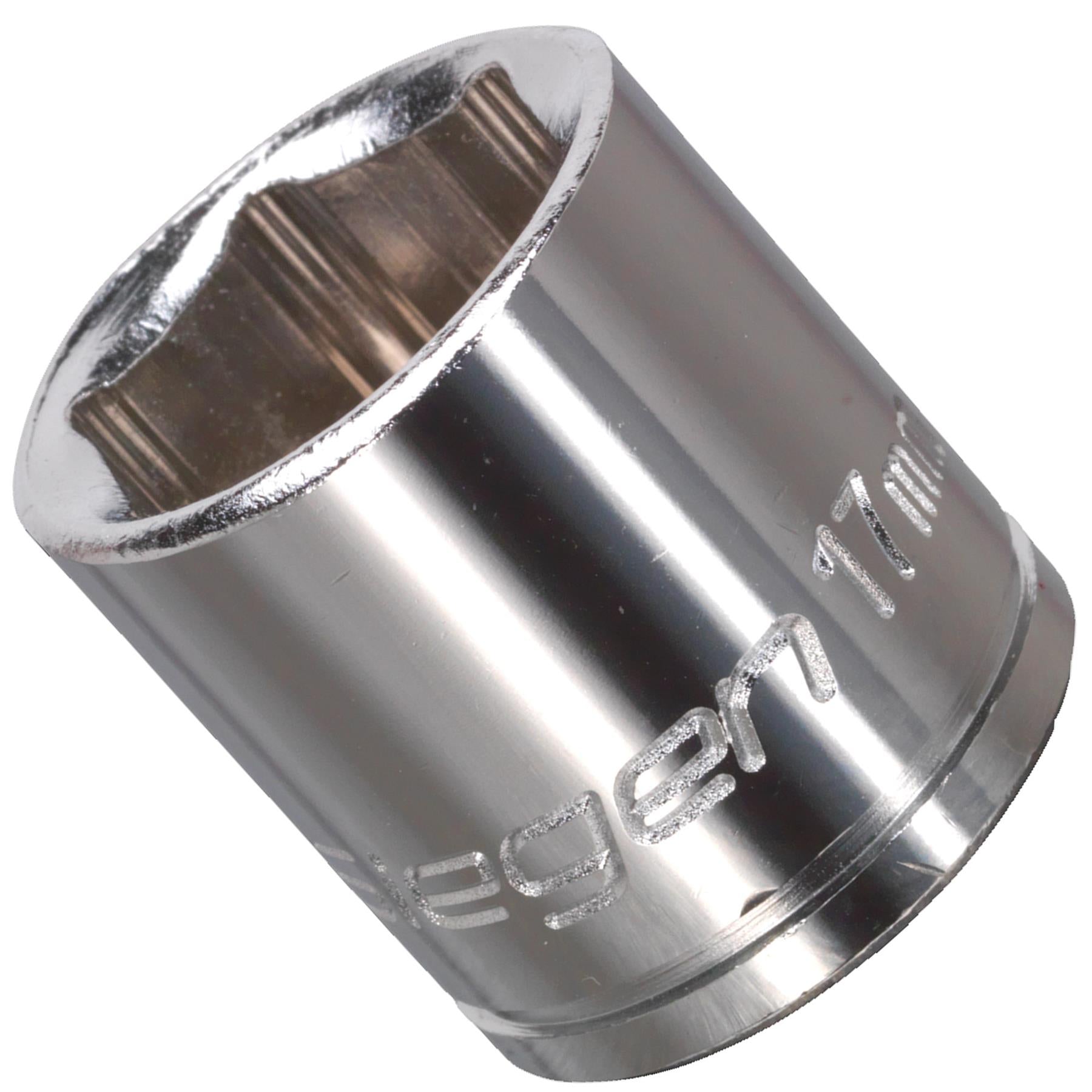 Sealey WallDrive Socket 17mm 3/8"Sq Drive