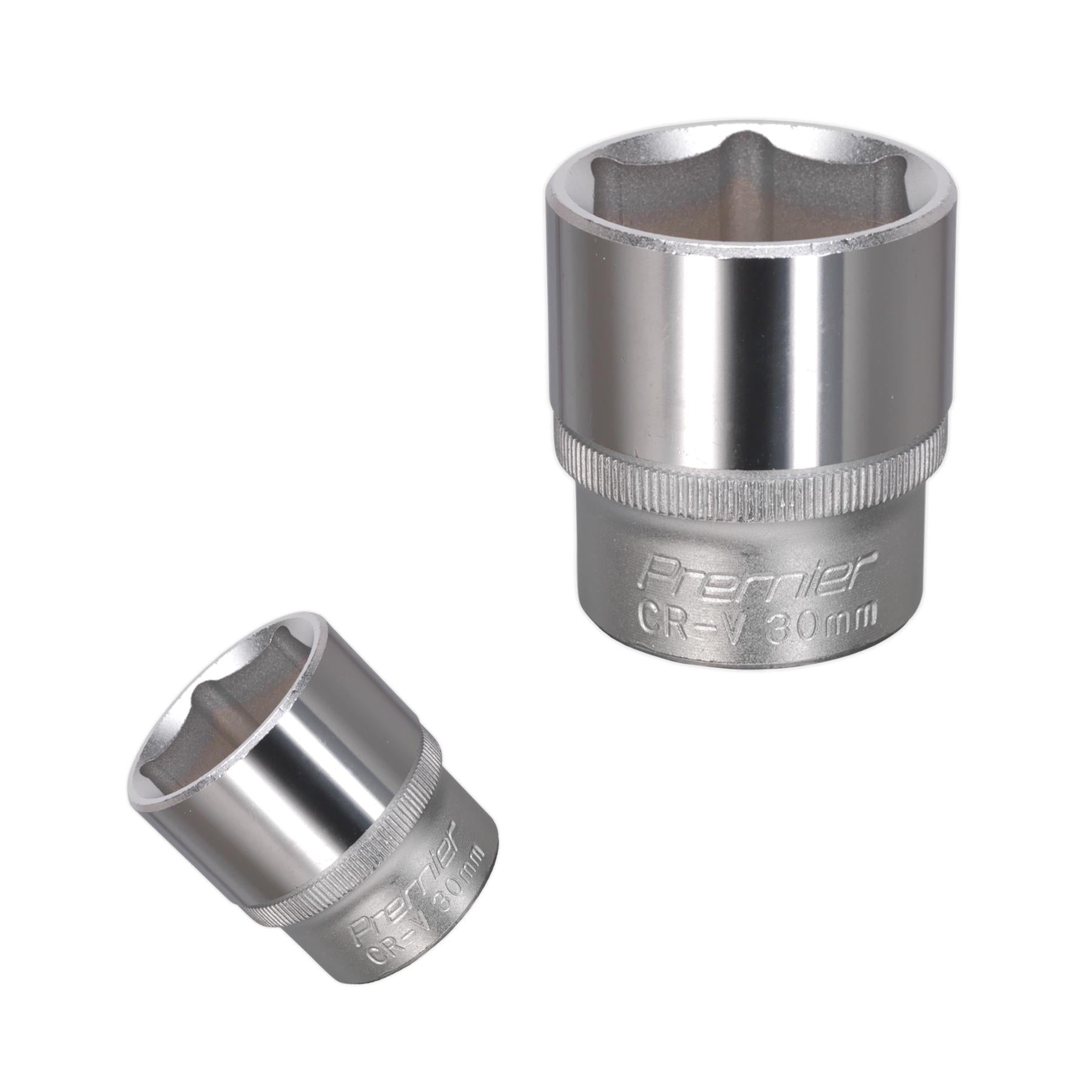 Sealey WallDrive Socket 30mm 1/2"Sq Drive