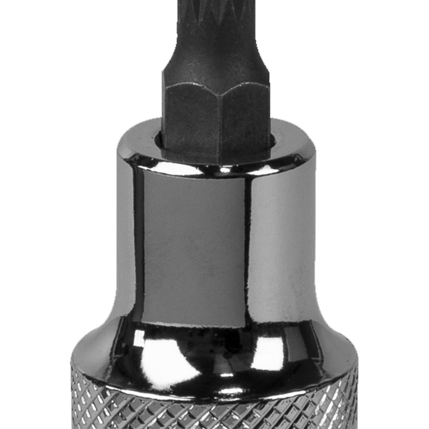 Sealey Spline Socket Bit M6 1/2"Sq Drive Chrome Vanadium