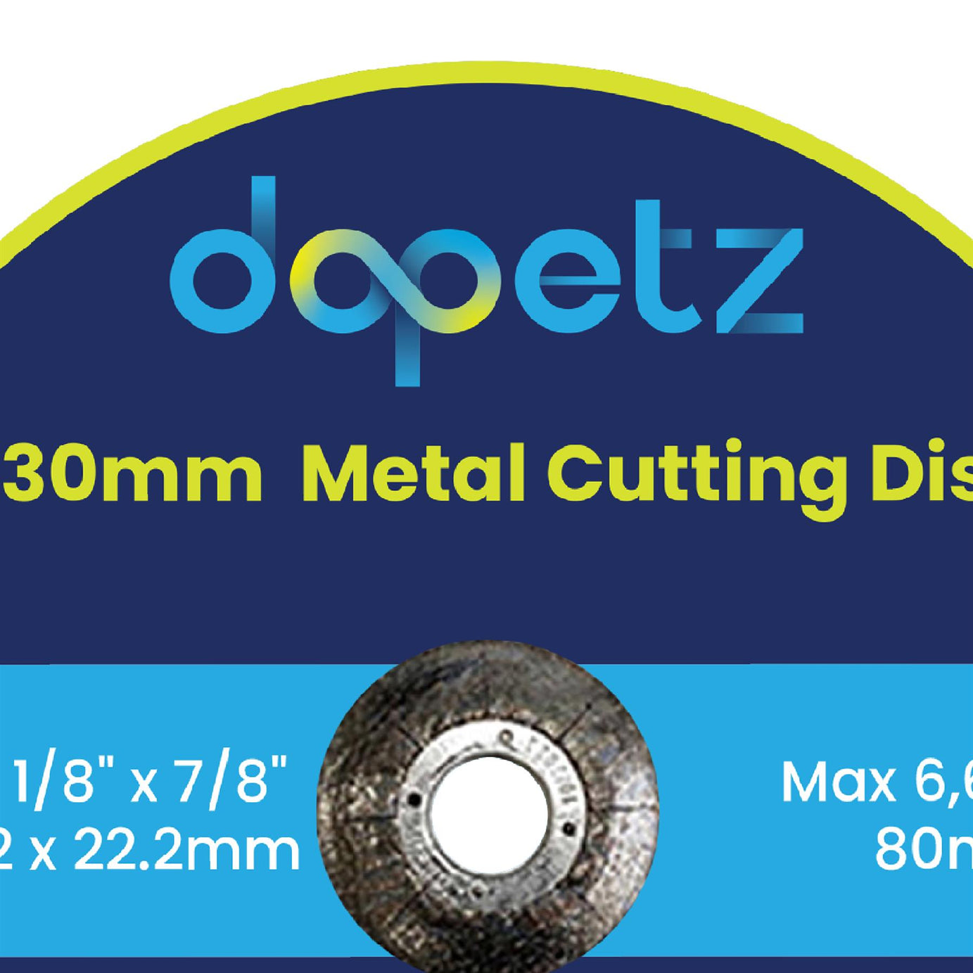 1x Metal Cutting Discs | Angle Grinder Disc Thin Stainless Steel 230mm