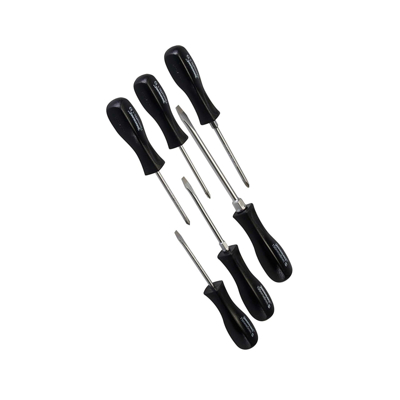 11Pce Soft Grip Screwdriver Set Magnetic Tip Chrome Vanadium Hardened Steel