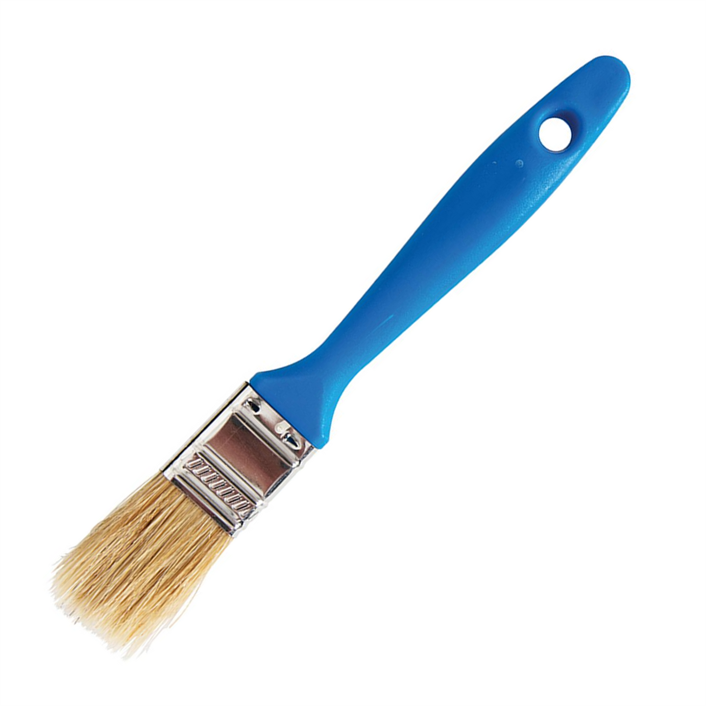 DISPOSABLE Paint Brushes 25mm With Pure Bristles Zinc-plated Steel Ferrule