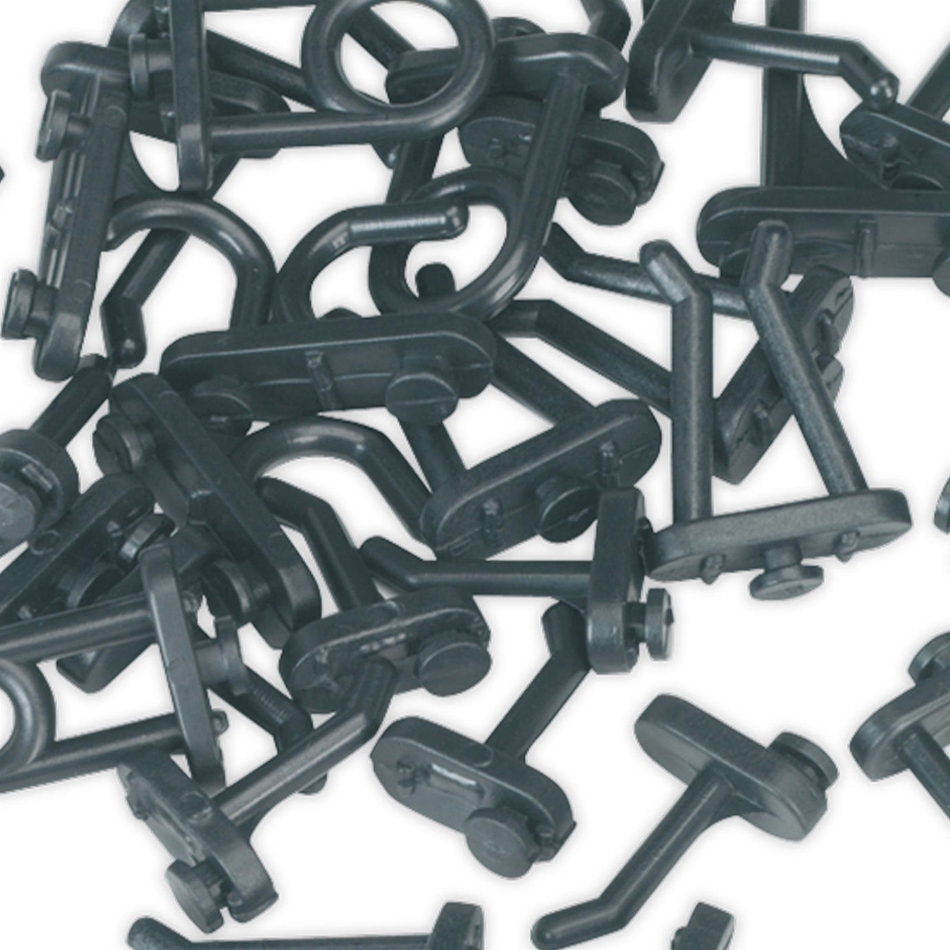 Sealey 30 Pieces Hook Assortment For Composite Pegboard