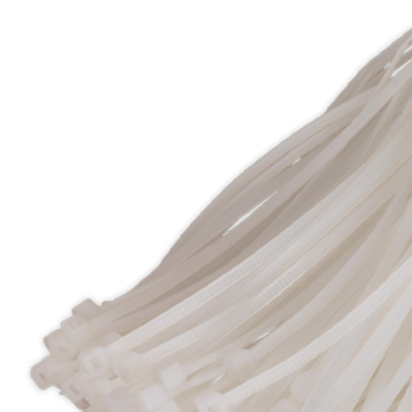 Sealey Cable Tie 100 x 2.5mm White Pack of 200