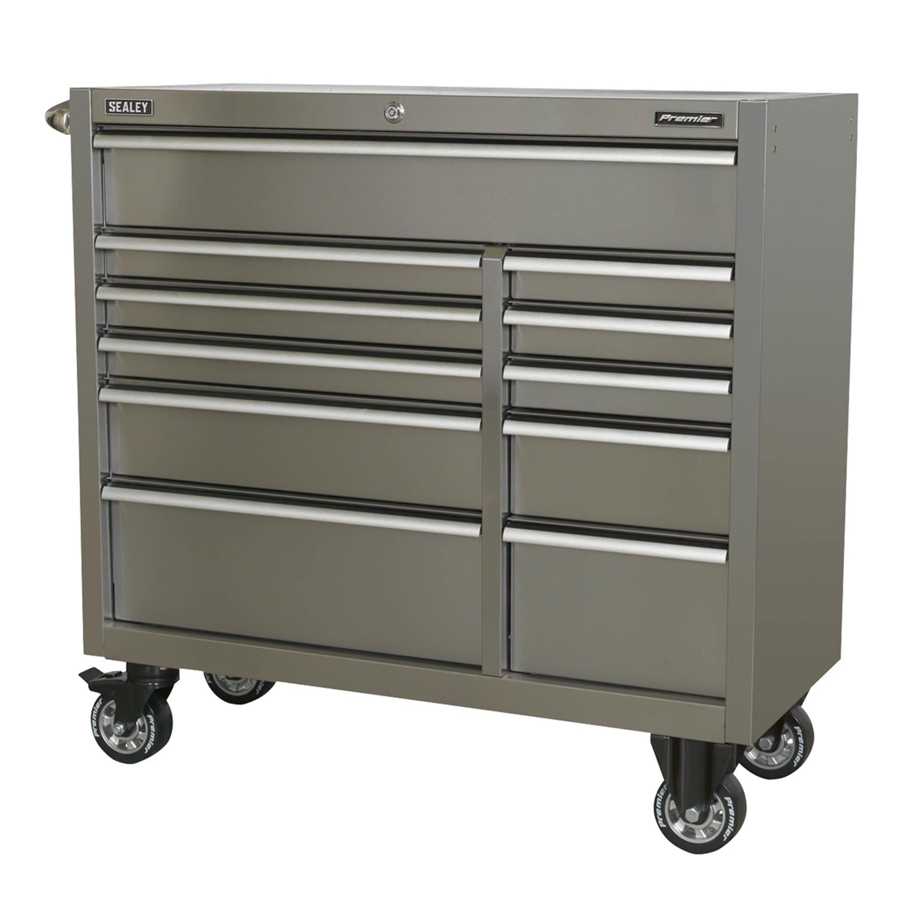 Sealey Rollcab 11 Drawer 1055mm Stainless Steel Heavy-Duty