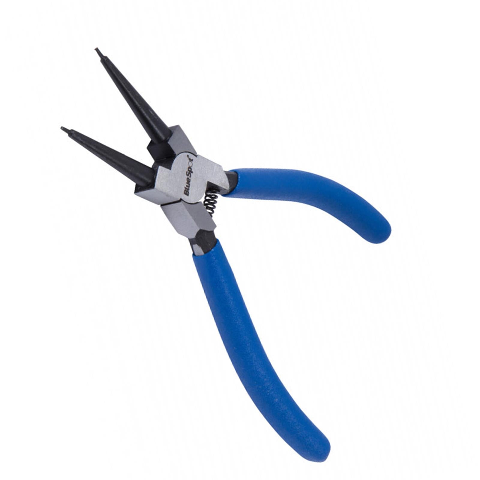 BlueSpot New Circlip Plier Internal Straight Circlip 6" (150mm) Pliers Soft Grip Handle