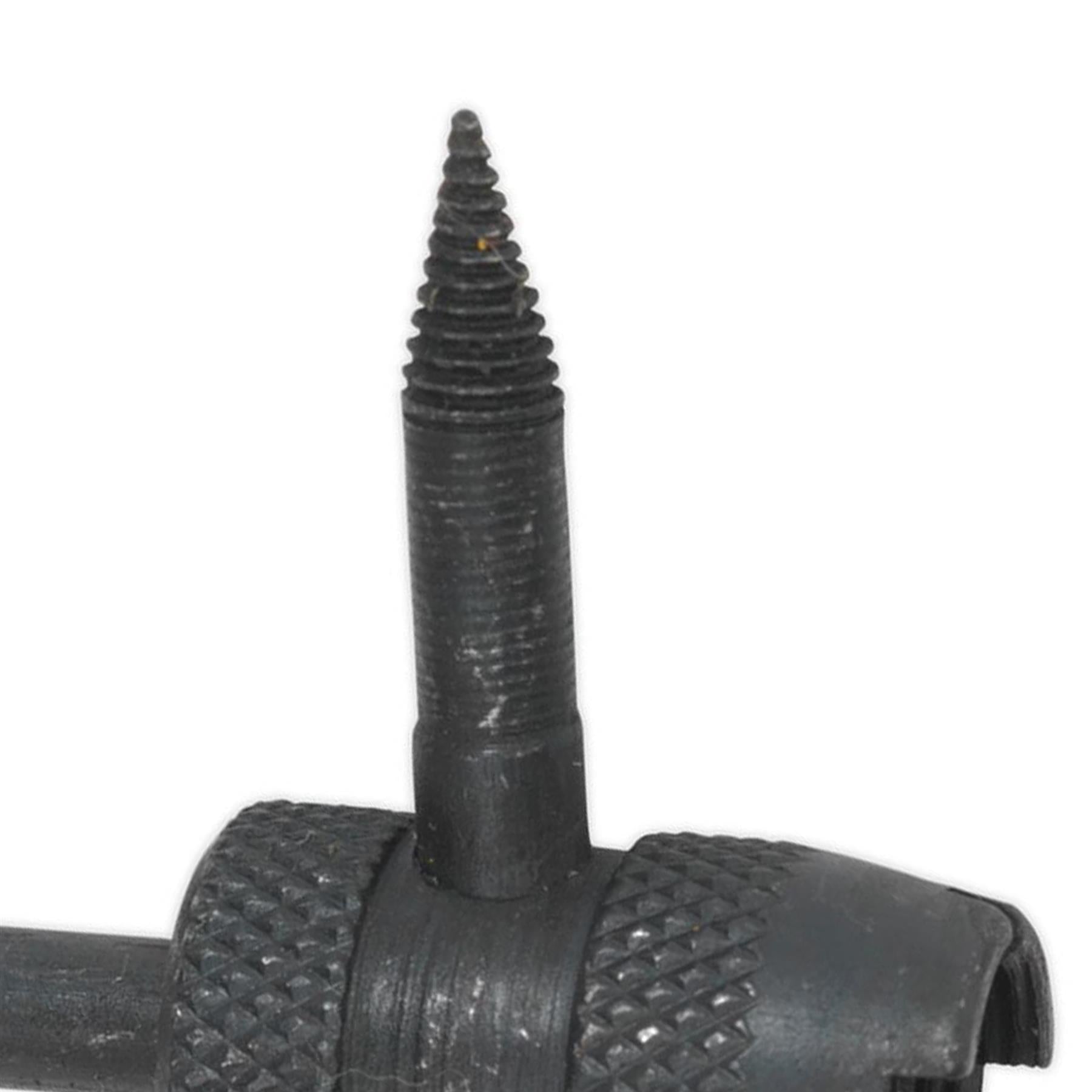 Sealey Tyre Valve Service Tool Phosphate Finish With Knurled Body