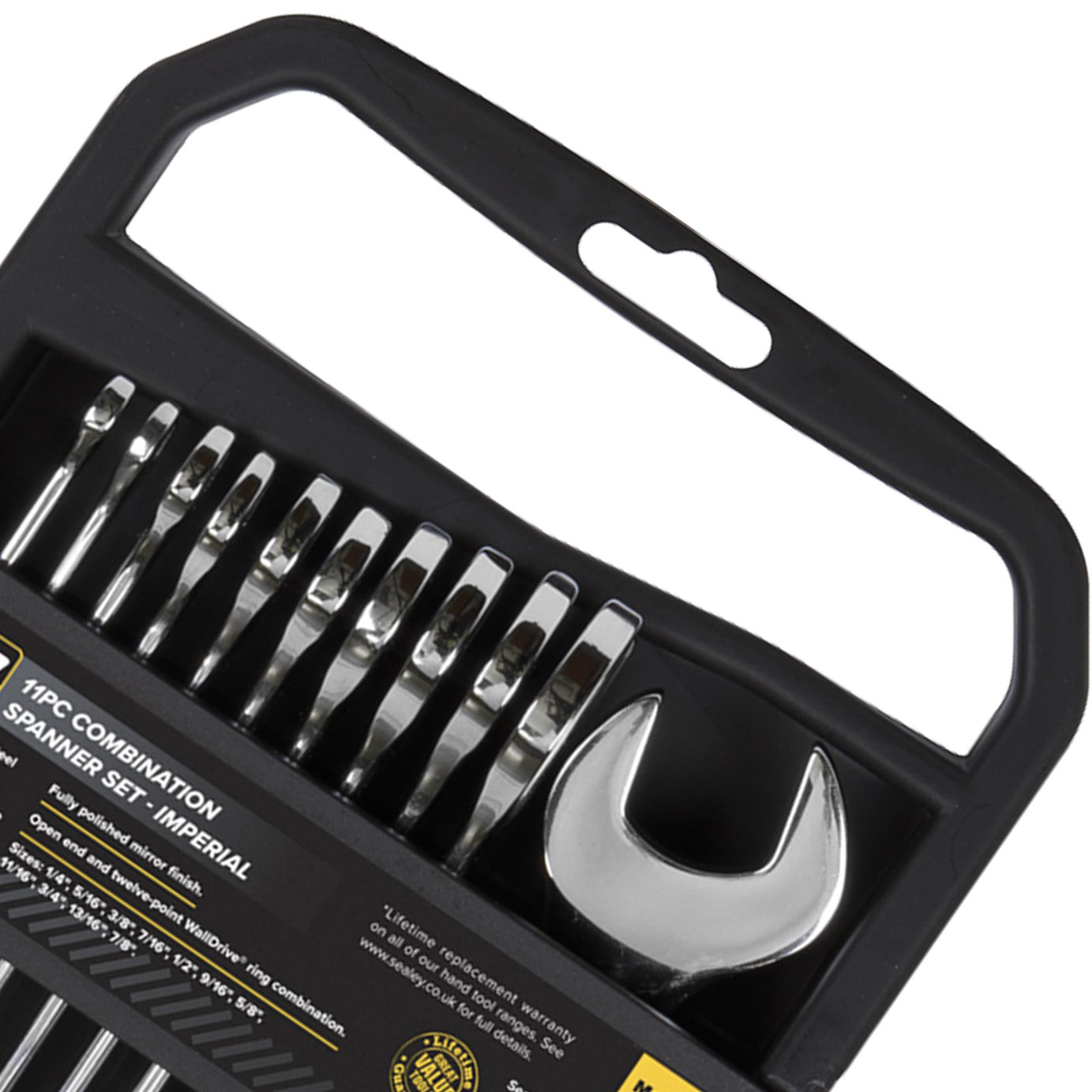 Sealey Combination Spanner Set 11pc Imperial