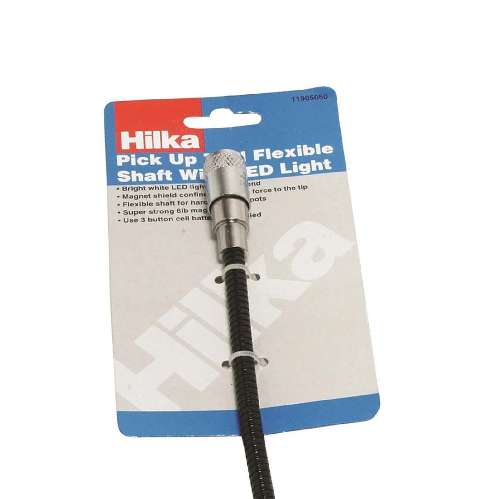Flexible Shaft Bendable Magnetic Pick Up Tool With LED Light And Strong Magnet