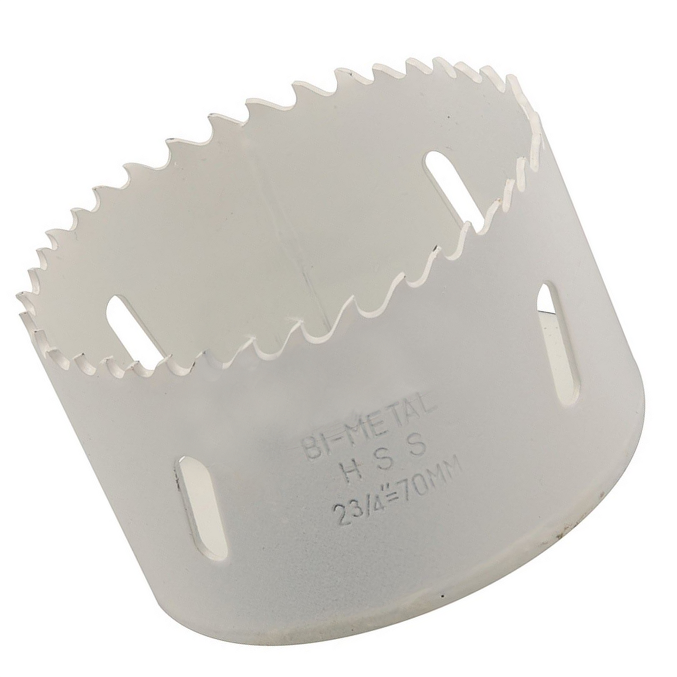 Heavy Duty Bi-Metal Holesaw 70mm Variable Pitch Steel Wood Metal Pvc Fast Clean
