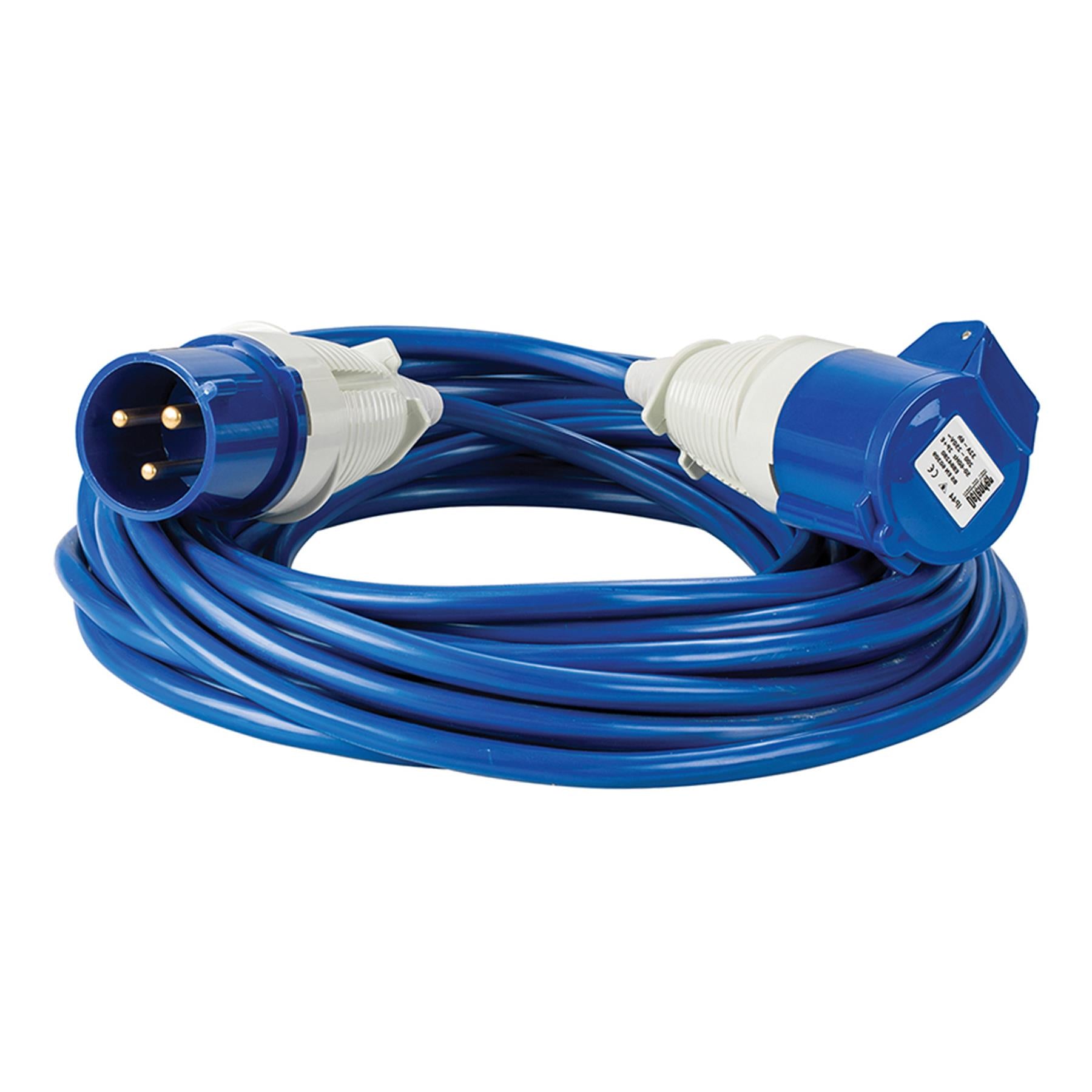 Defender Extension Lead Blue 4mm2 32A 14m 230V