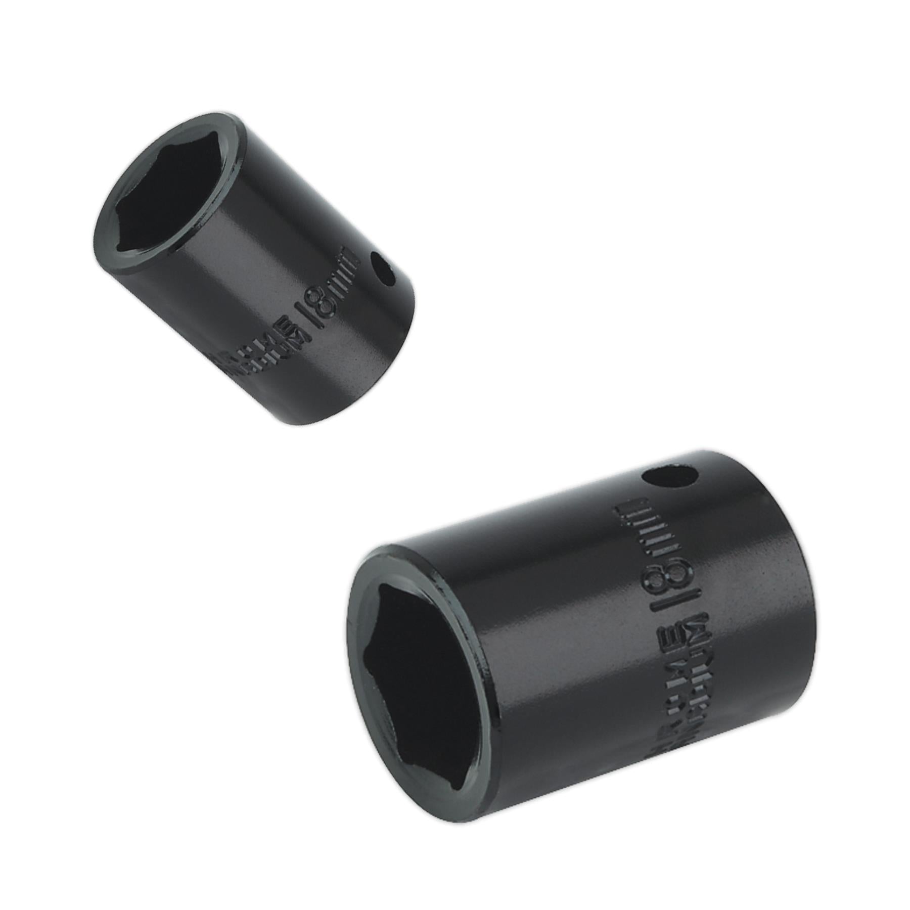 Sealey Impact Socket 18mm 1/2"Sq Drive