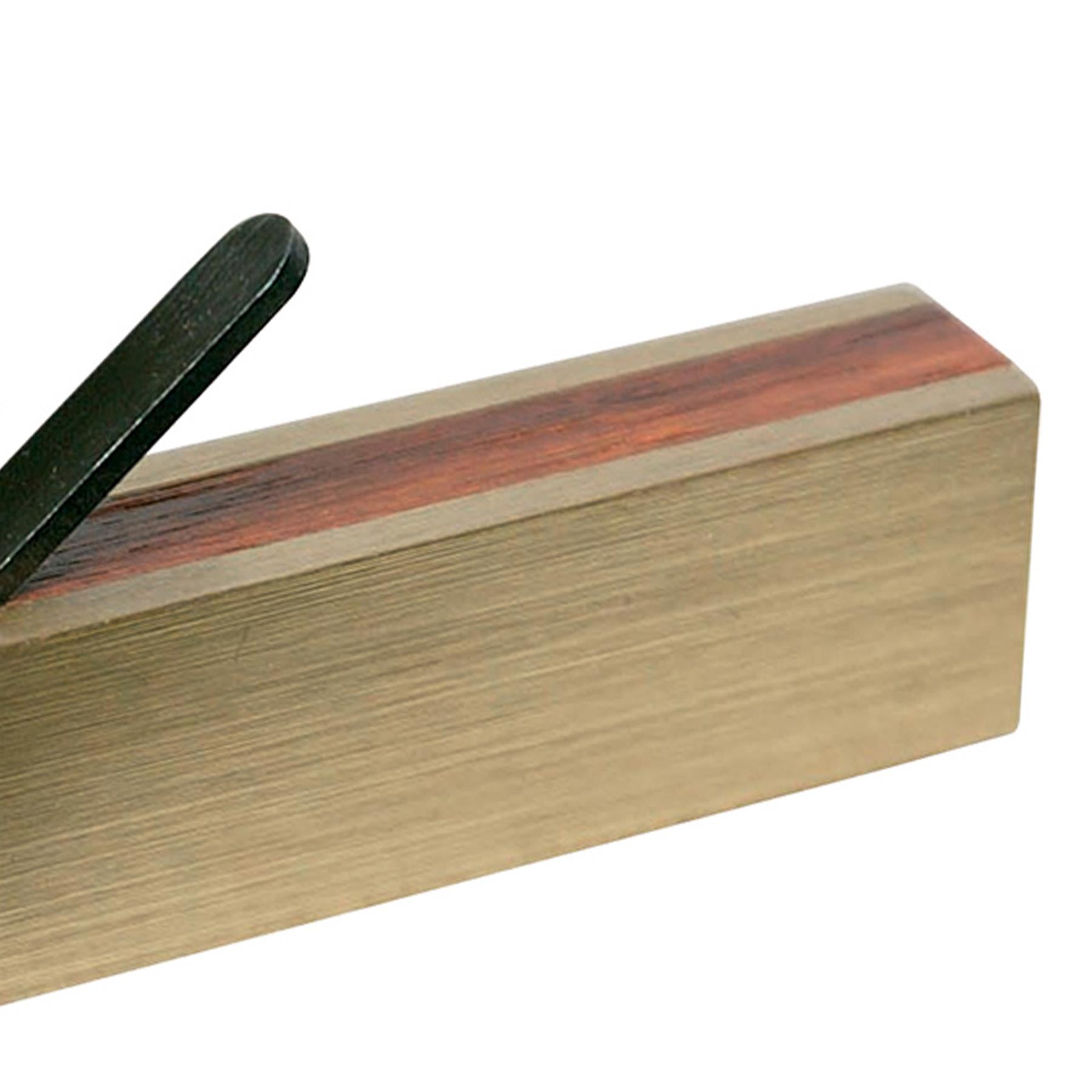 Mini Bullnose Plane 72mm Rosewood And Brass Plane, Ideal For Intricate Work