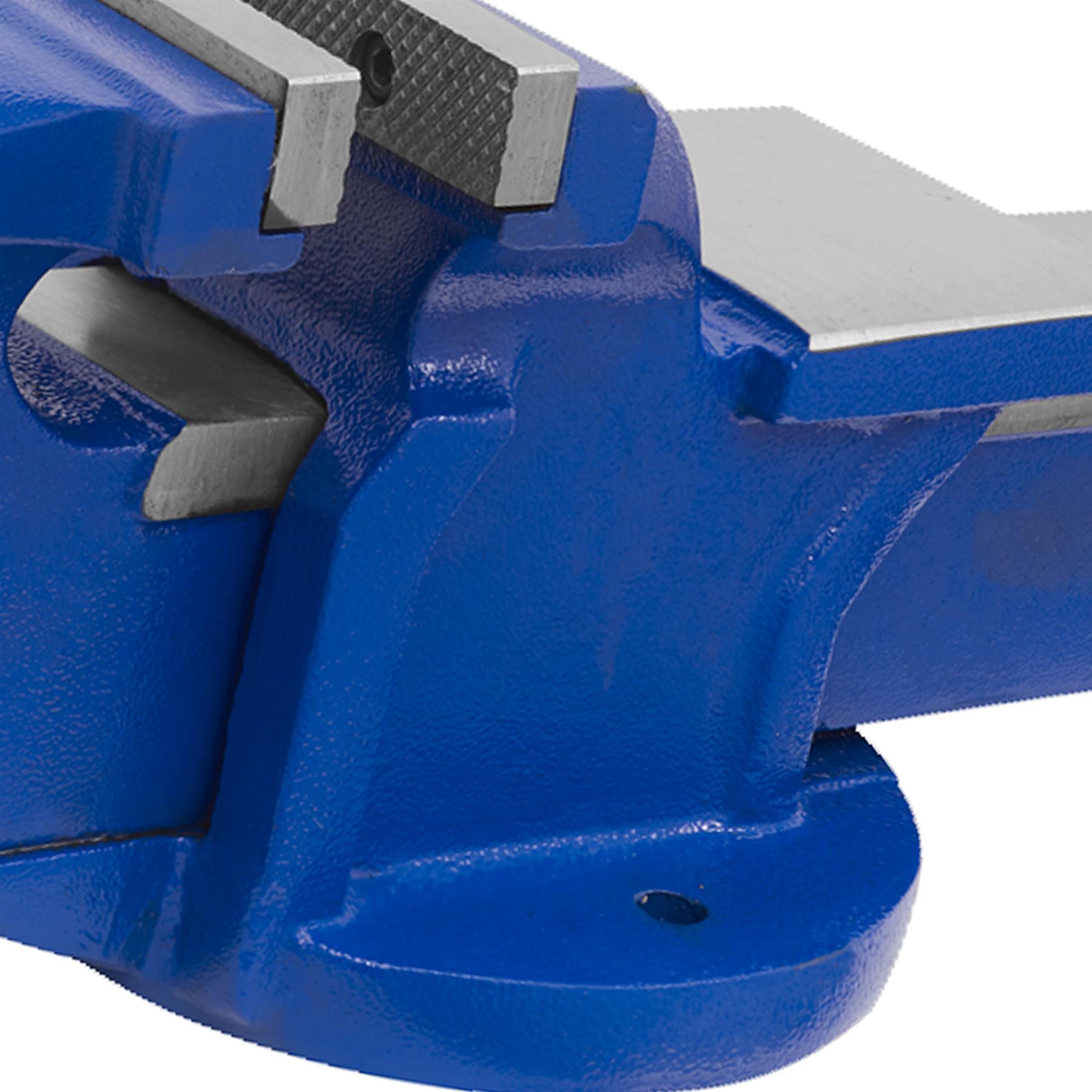 Sealey 125mm Heavy Duty Work Bench Vice Vise Workshop Clamp Engineer Jaw Swivel Base