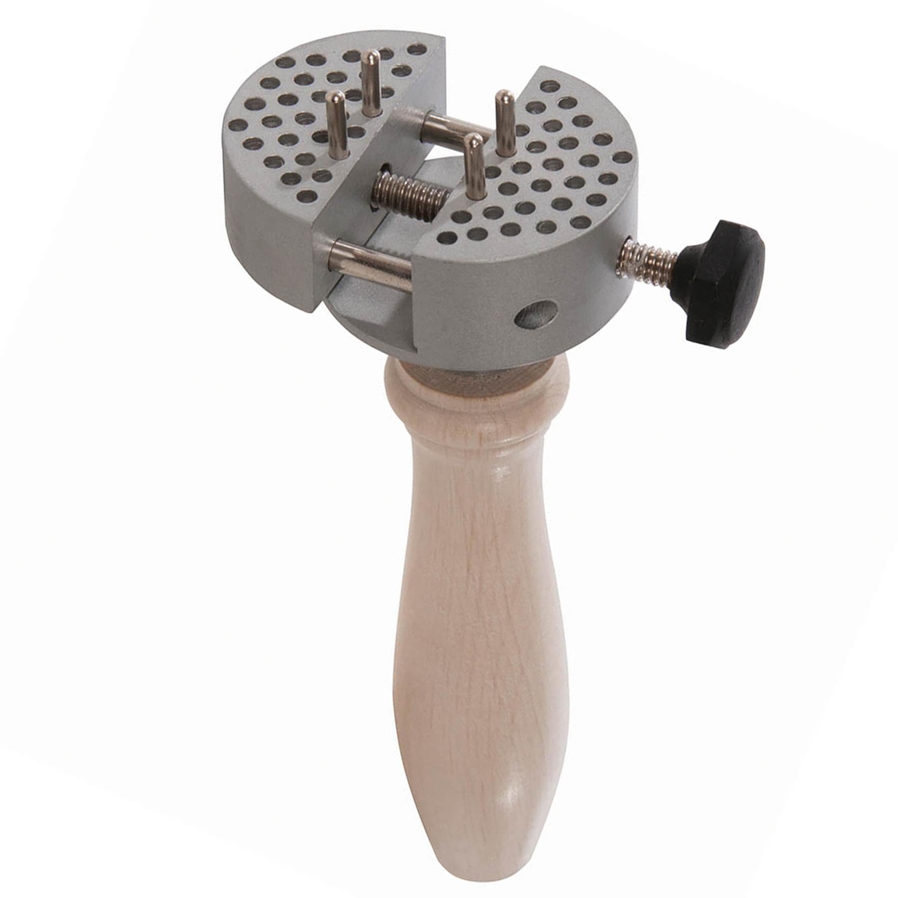 Universal Work Holder Peg Clamp Jewelers Hand Held Vise Jewelry Engraving Tool