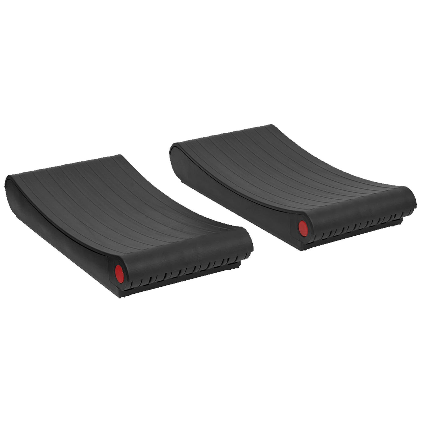 Fold Flat Wheel Chocks Pair Car Van Caravan Emergency Tyre Change Sealey