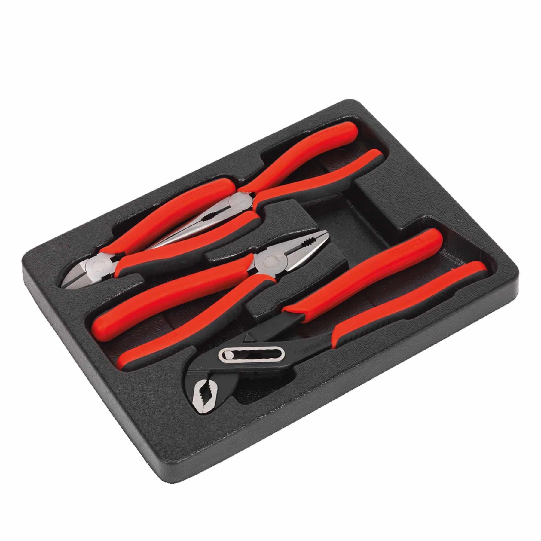 Sealey Pliers Set 4pc