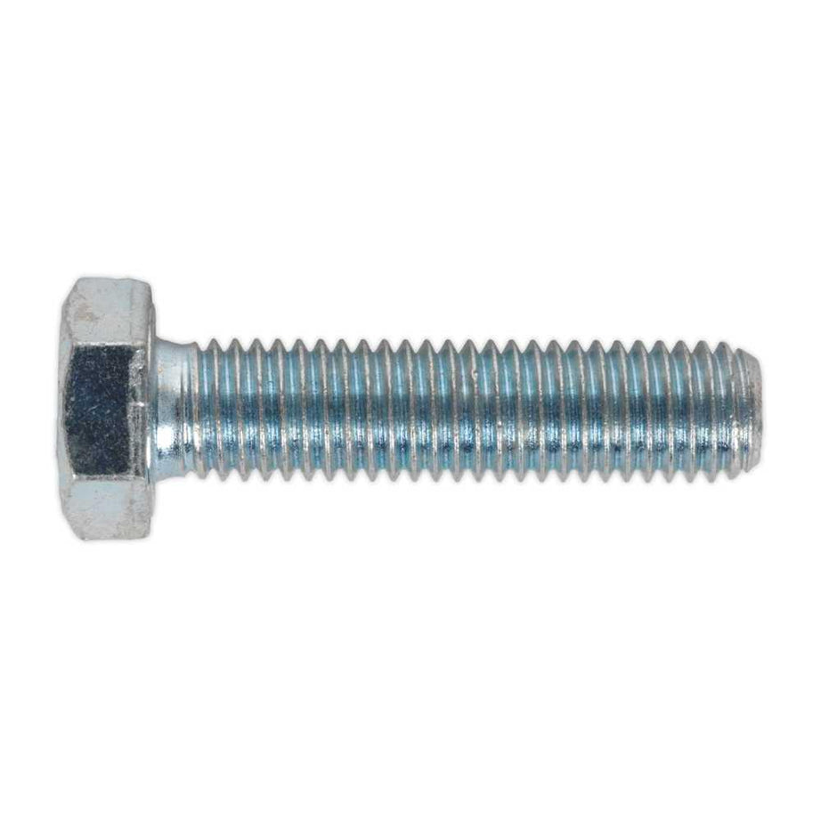 Sealey HT Setscrew M12 x 50mm 8.8 Zinc Pack of 25