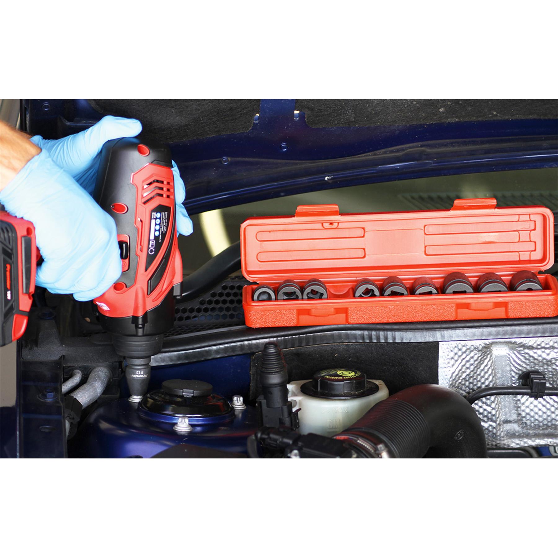 Sealey 10pc 1/2"Sq Drive Impact TRX-Star Female Socket Set