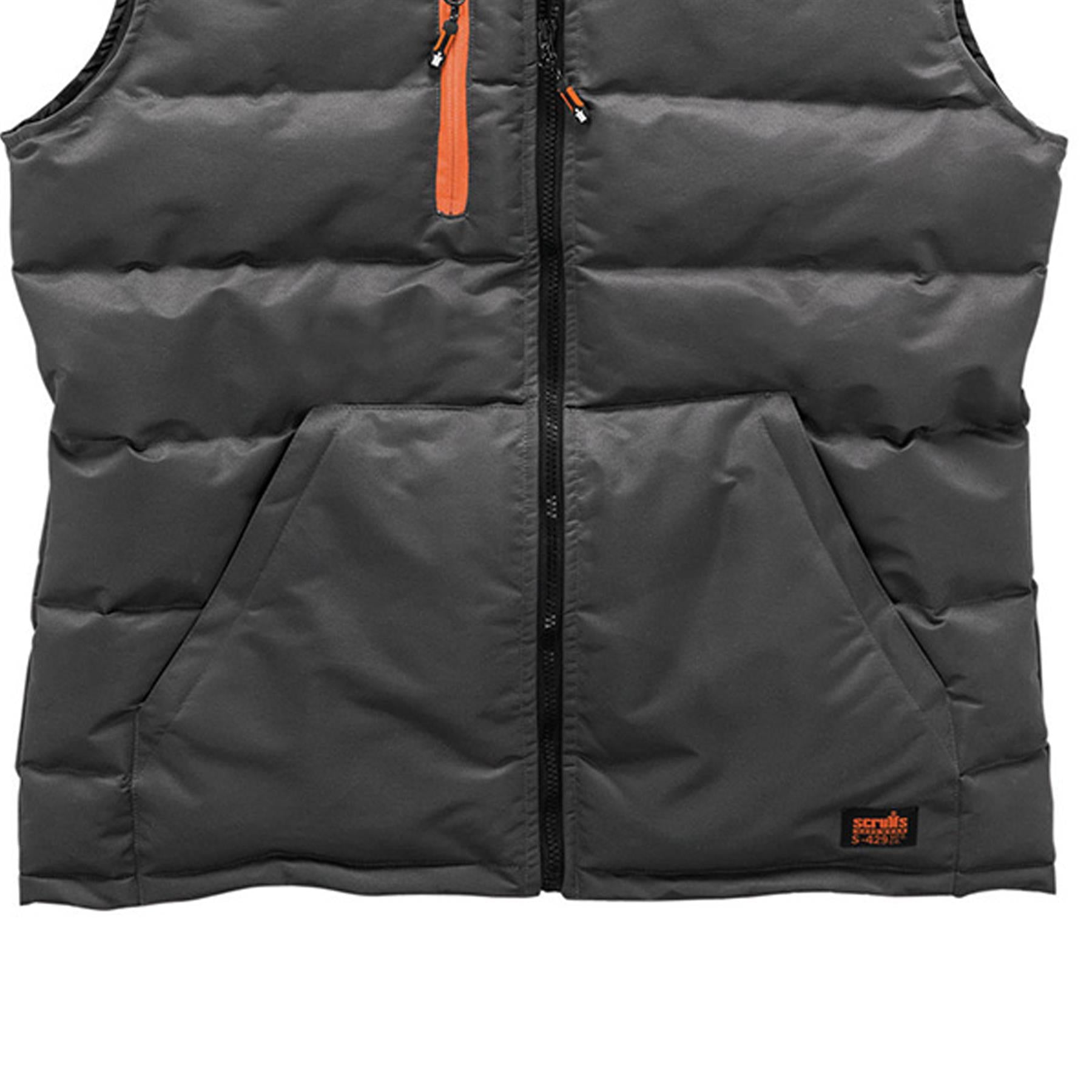 Scruffs Work Jacket Men's Worker Fleece Coat Softshell WaterResistant- L