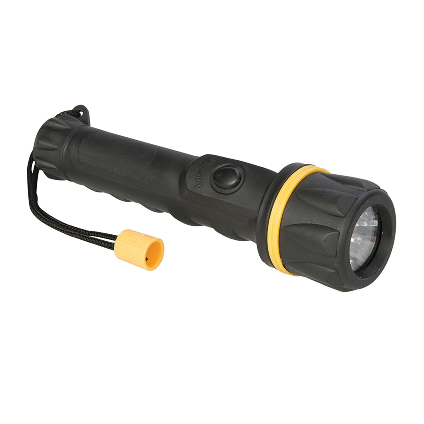 Rubber Torch - 2 X Aa Water & Shock Resistant Camping Outdoor 10 Lumen Output