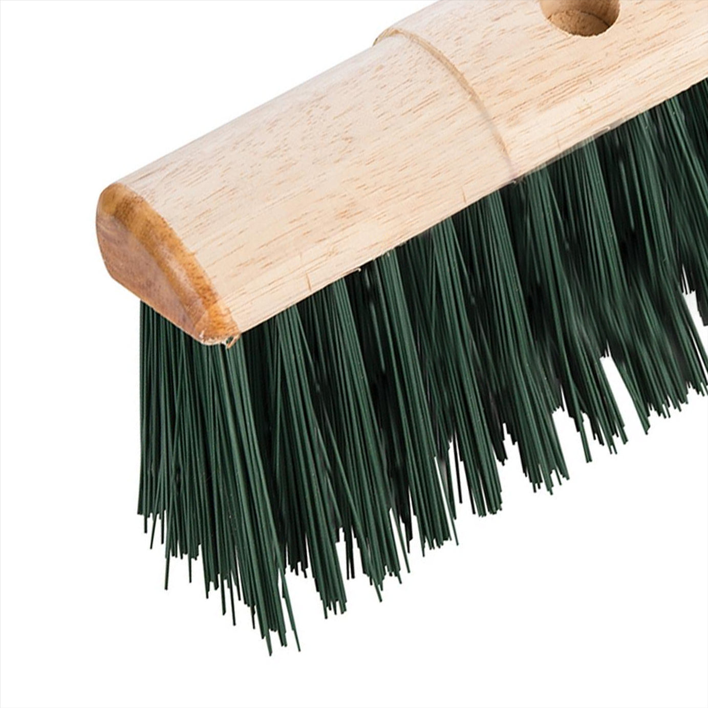 Broom Head Stiff Saddle Back Brush Head PVC Bristle Farm Yard Broom Heavy Duty