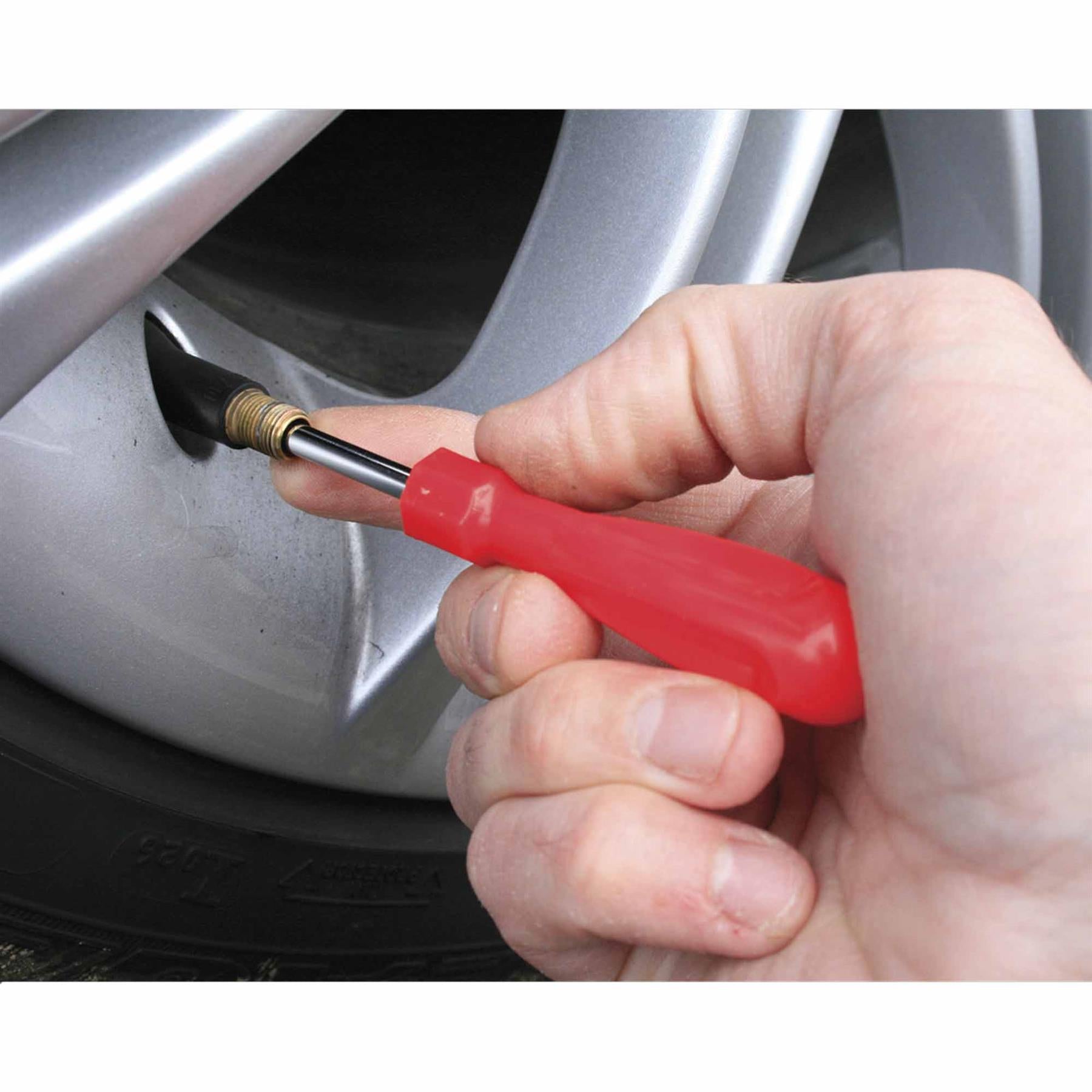 Sealey Tyre Valve Core Tool Easy Grip Handle TST/VCT