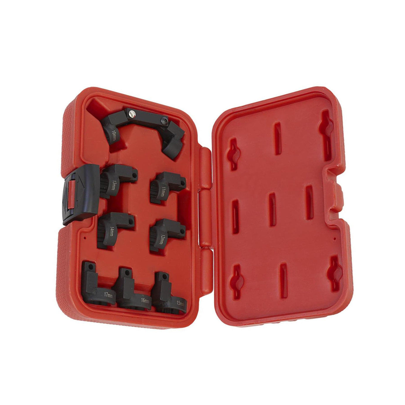 Sealey Injector Pipe Socket Set 9pc 3/8"Sq Drive Storage Case